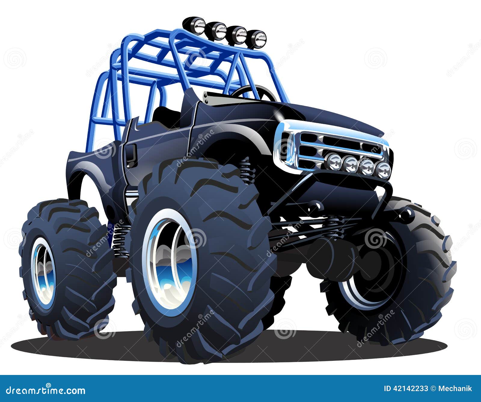 Cartoon Monster Truck stock vector Illustration of Cartoon Monster Truck stock vector Illustration of