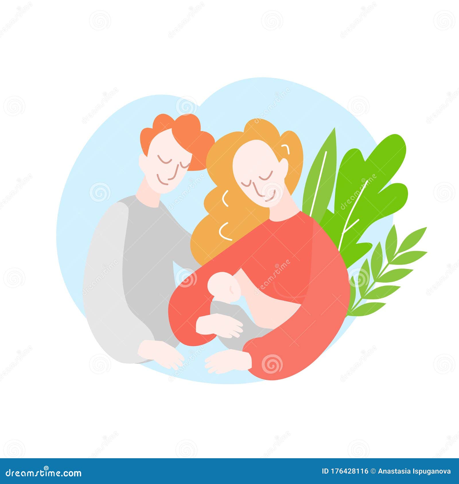 Mother Father Breastfeeding Stock Illustrations – 160 Mother Father  Breastfeeding Stock Illustrations, Vectors & Clipart - Dreamstime