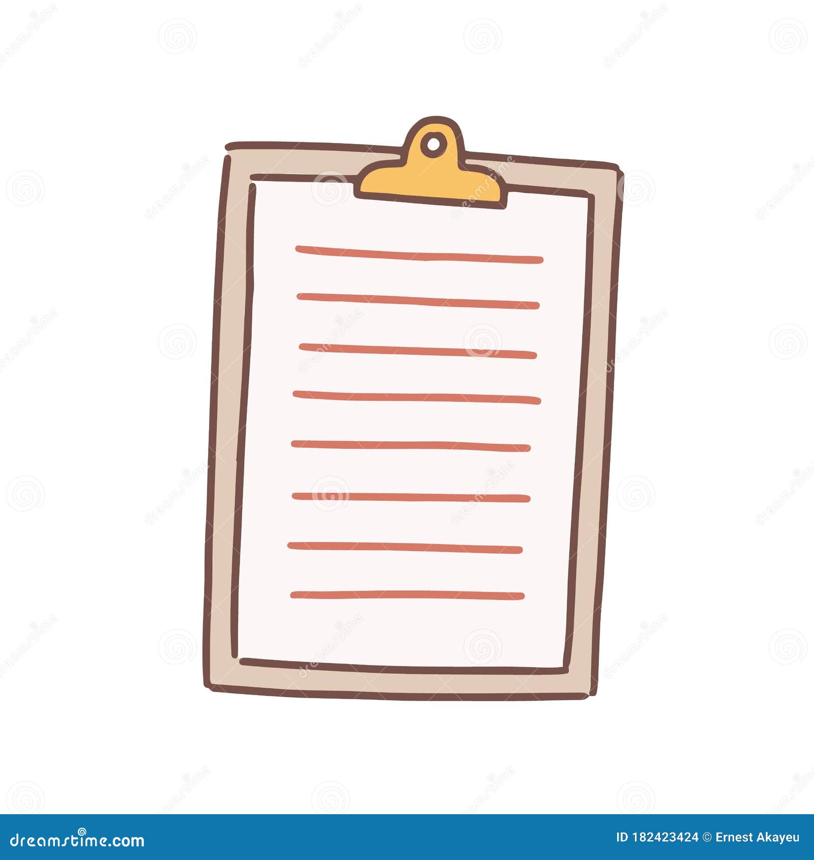 Cartoon Note Paper Blank with Clip Board Vector Flat Illustration. Colorful Sheet To Writing Notes Isolated on White Stock Vector - Illustration of page, equipment: 182423424 Cartoon Note Paper Blank with Clip Board Vector Flat Illustration. Colorful Sheet To Writing Notes Isolated on White Stock Vector - Illustration of page, equipment: 182423424