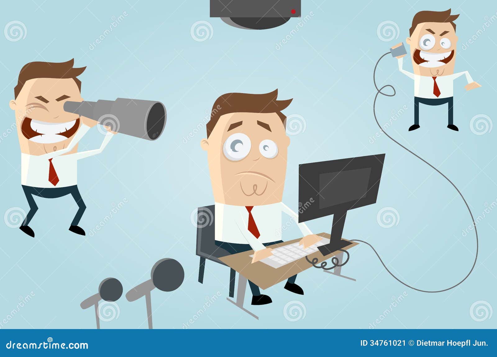 happy office worker clipart - photo #45