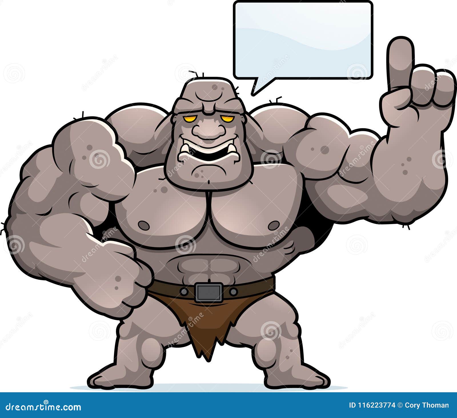 Cartoon Ogre Talking Stock Vector Illustration Of People Cartoon Ogre Talking Stock Vector Illustration Of People