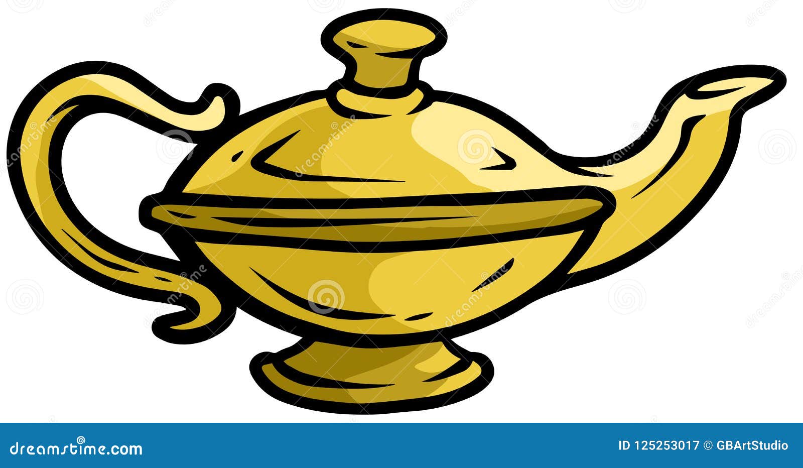 Cartoon Old Gold Genie Lamp Vector Icon Stock Vector - Illustration of asia, arabian: 125253017 Cartoon Old Gold Genie Lamp Vector Icon Stock Vector - Illustration of asia, arabian: 125253017