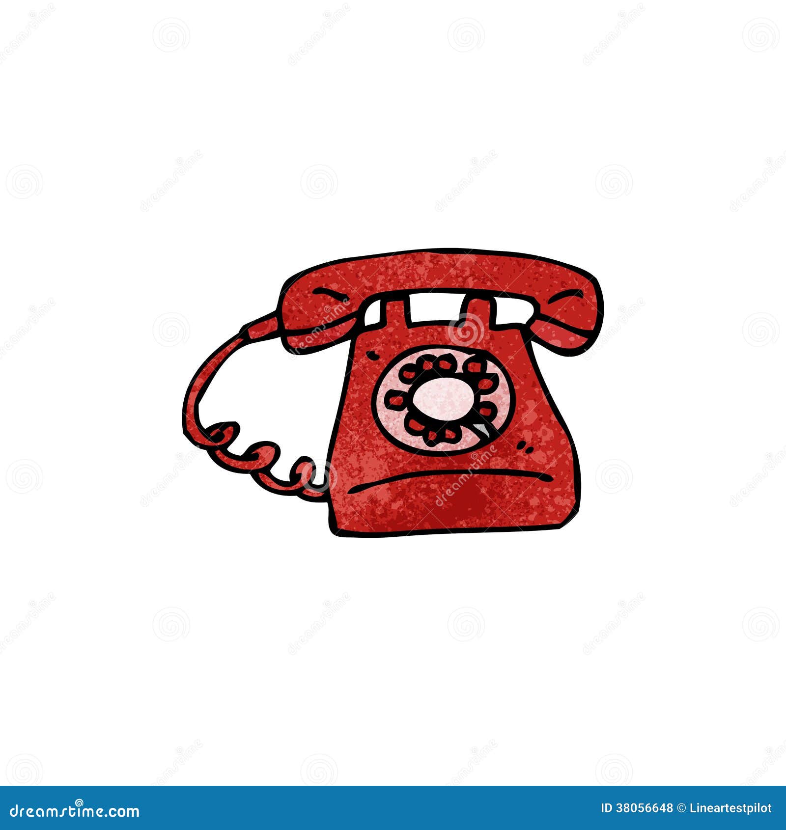 brown retro telephone vector illustration sketch doodle hand drawn with  black lines isolated on white background Stock Vector | Adobe Stock