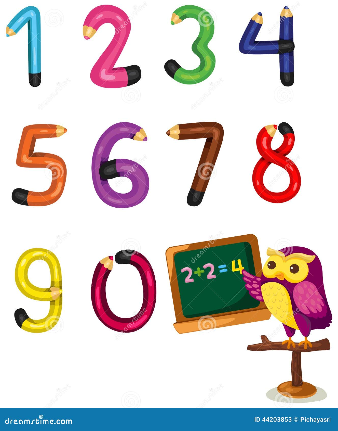 numbers clipart for teachers - photo #3