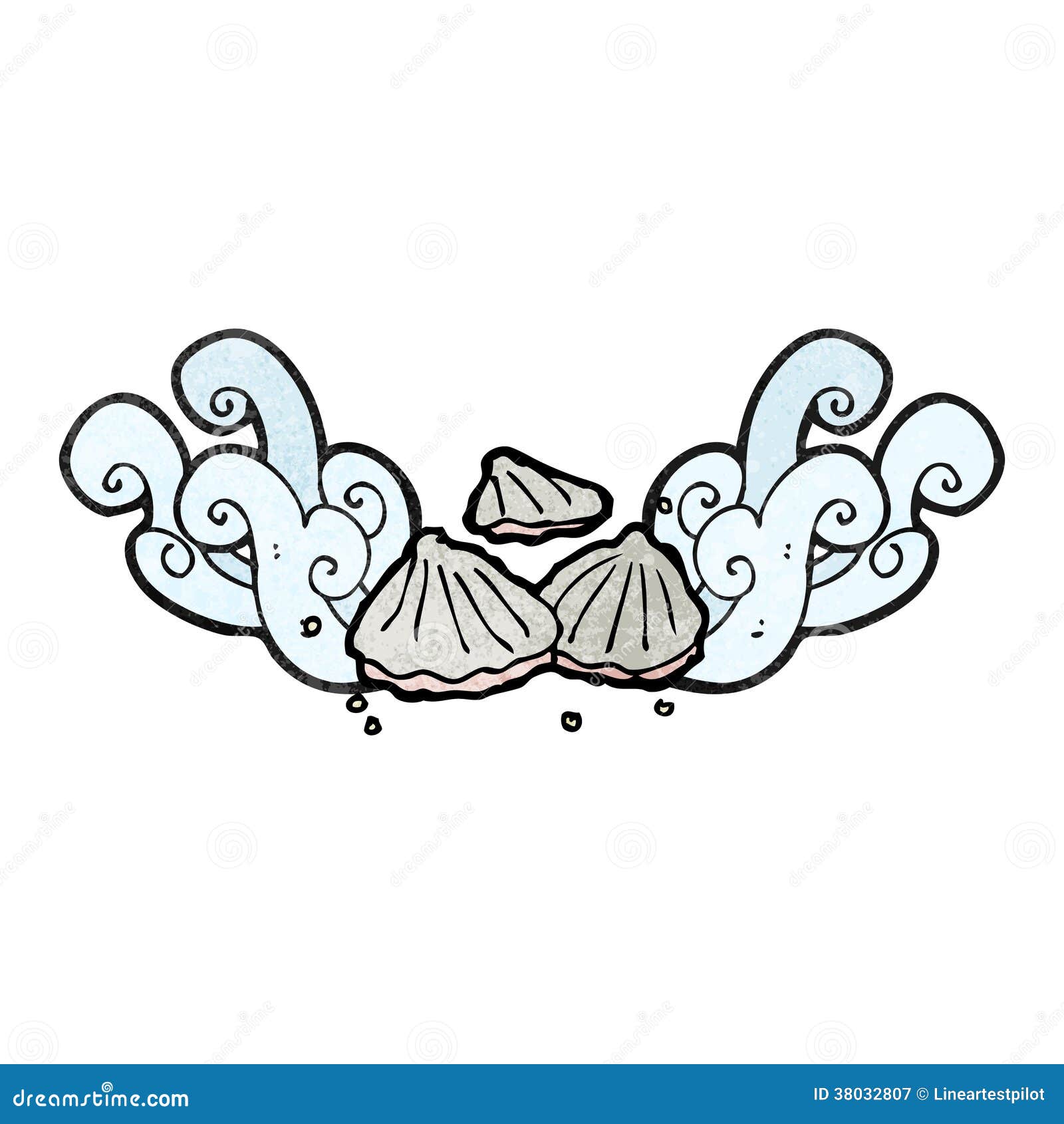 Cartoon oyster stock vector. Illustration of traditional - 38032807