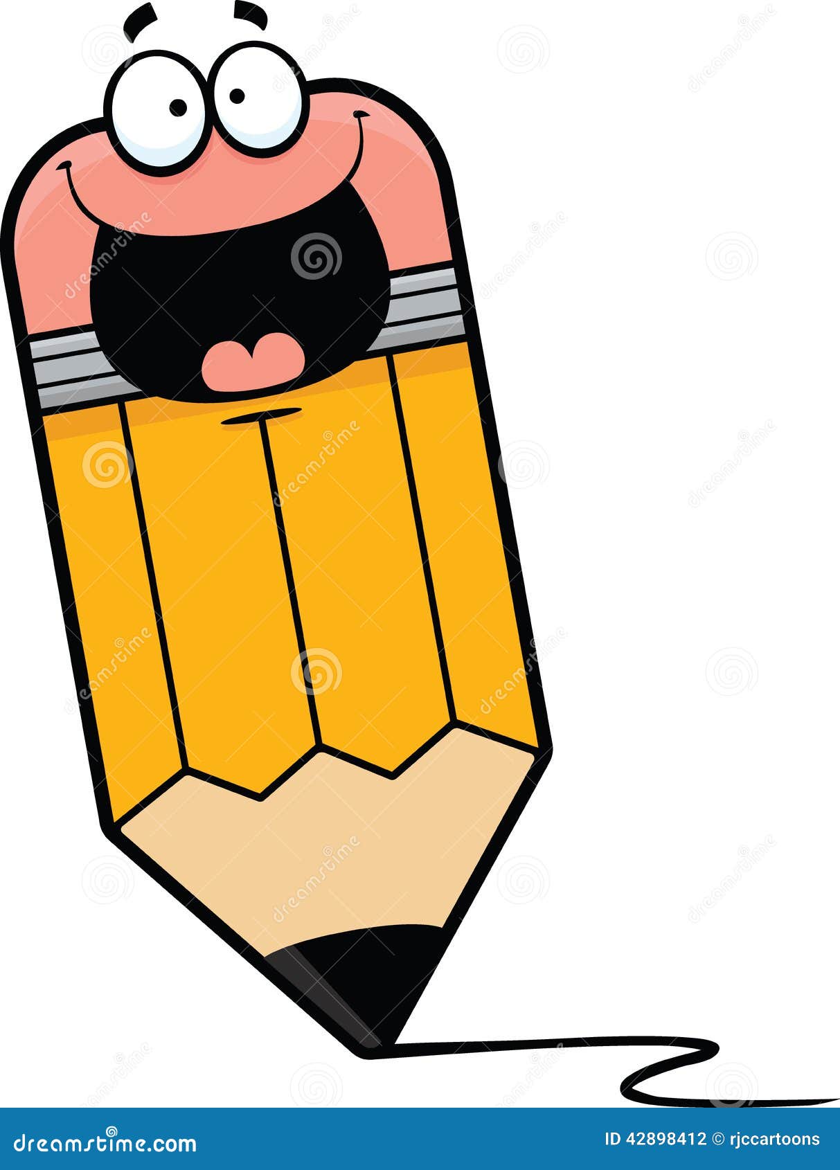 happy pencil clipart - photo #42