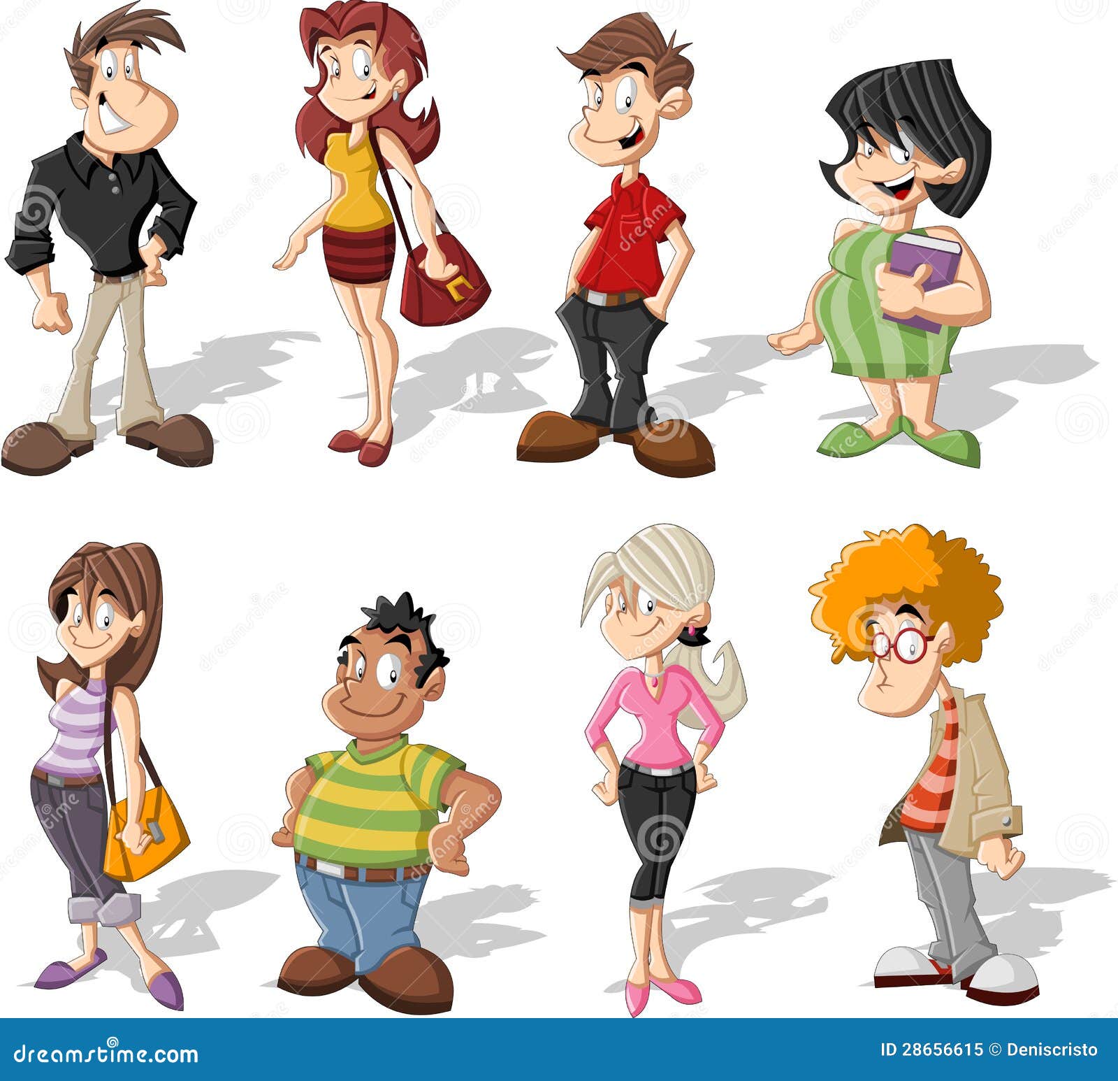 Cartoon people stock vector. Illustration of childhood - 28656615 Cartoon people stock vector. Illustration of childhood - 28656615