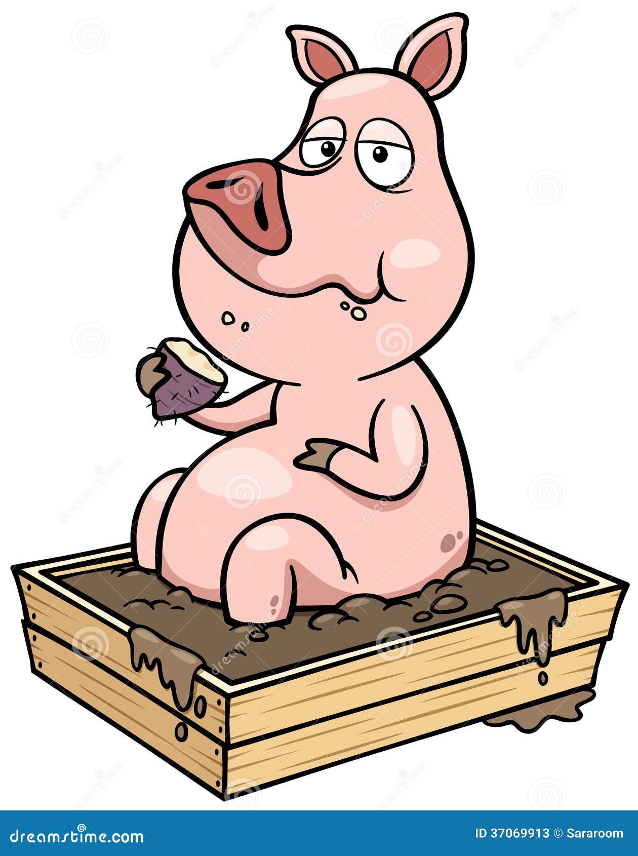 clipart pig eating - photo #13