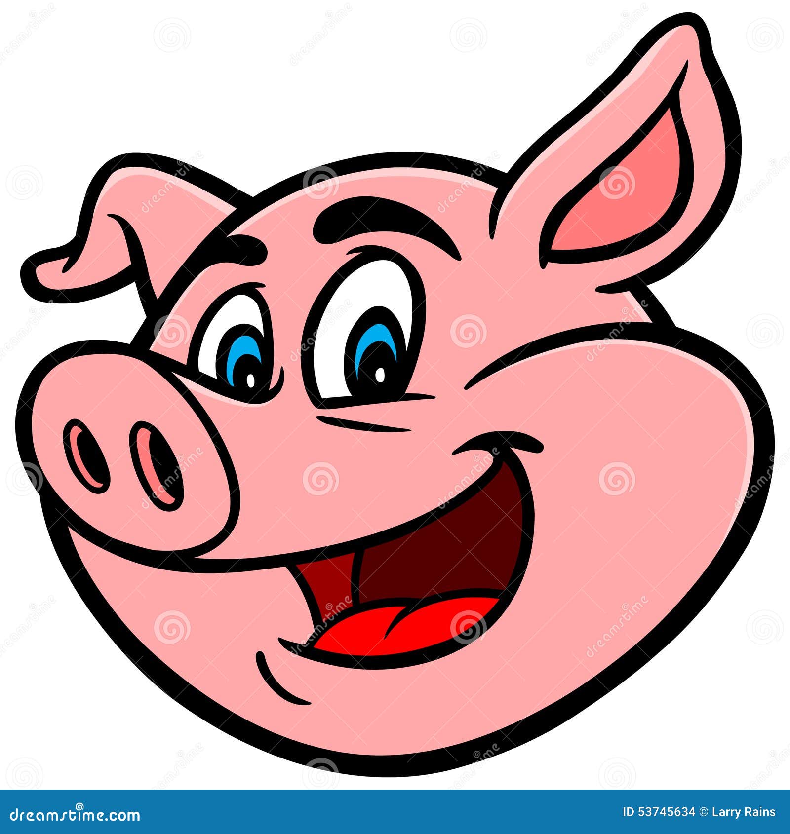 clip art pig head - photo #49