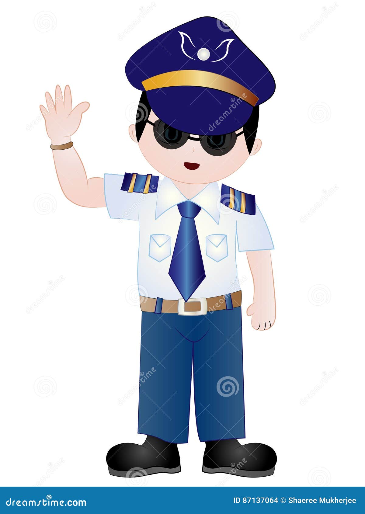 Cartoon Pilot stock vector. Illustration of colorful - 87137064 Cartoon Pilot stock vector. Illustration of colorful - 87137064