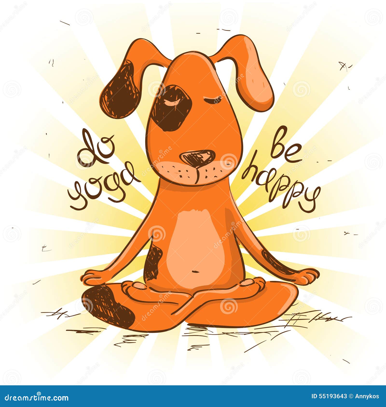 yoga dog clipart - photo #19
