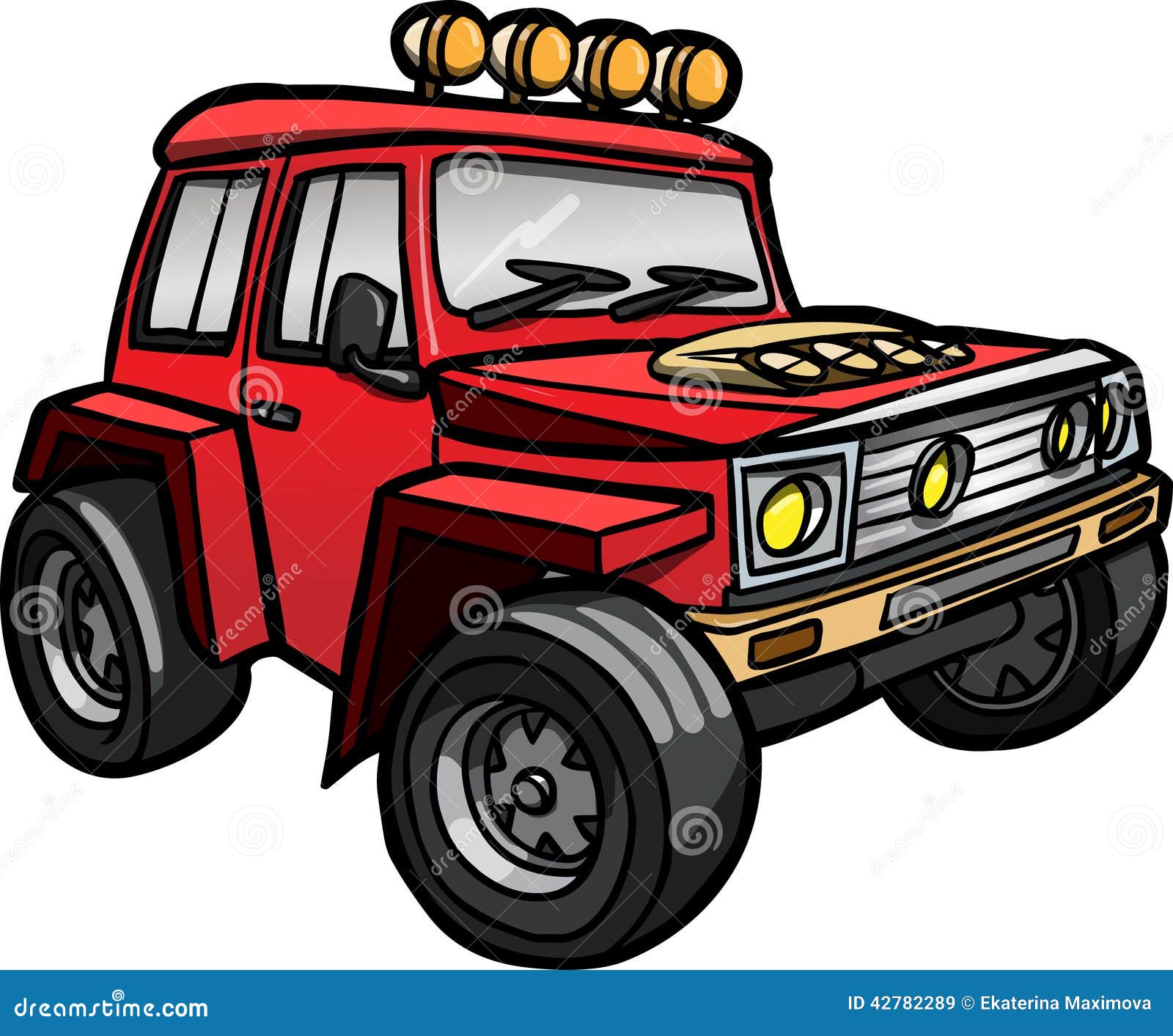 cartoon jeep clipart - photo #21