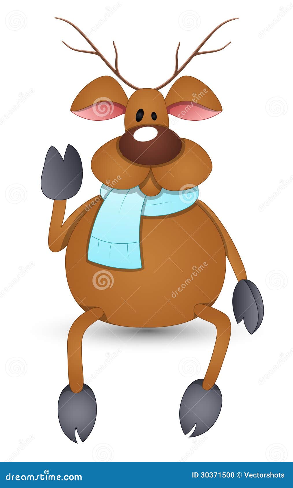 Featured image of post Cartoon Cute Reindeer Drawing Allow the lines to meet in a point