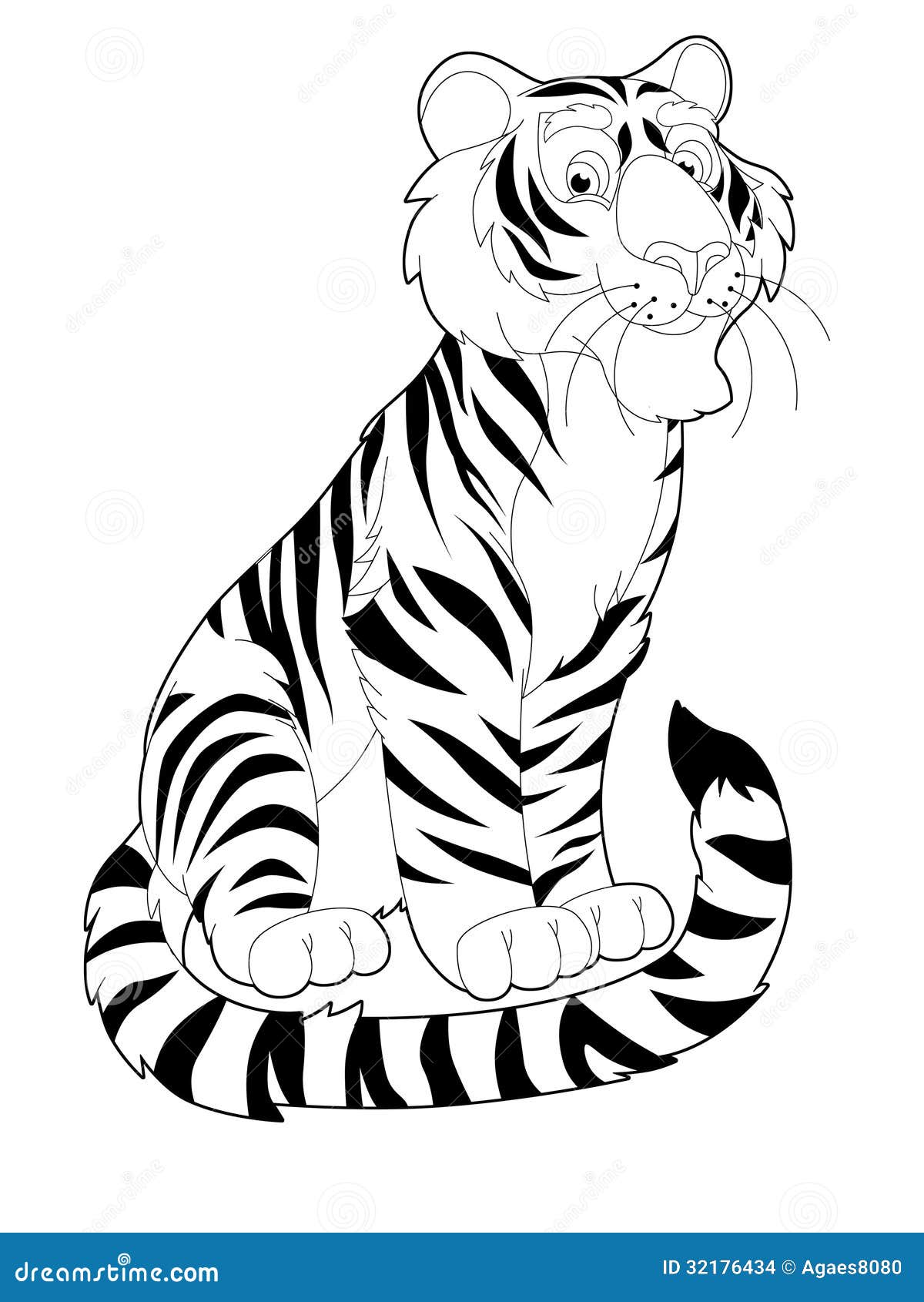 jungle animals coloring page