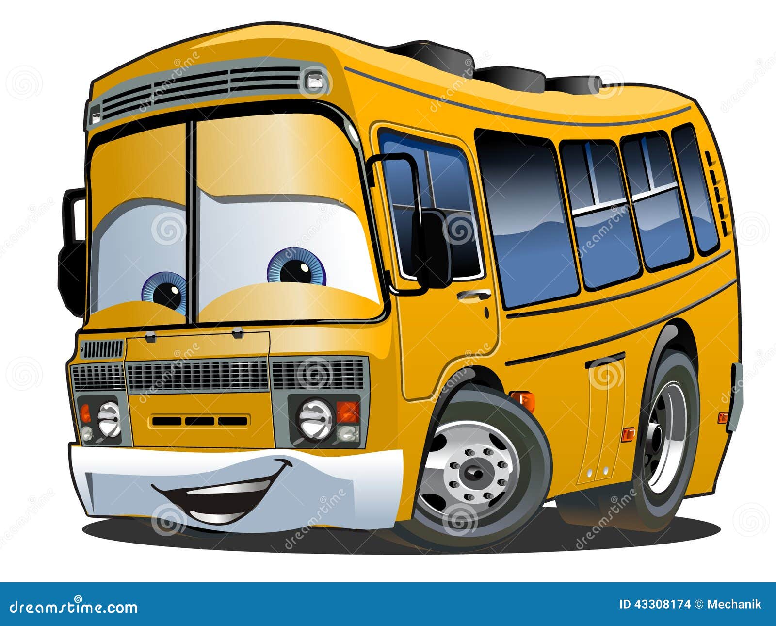 College Bus Cartoon Images