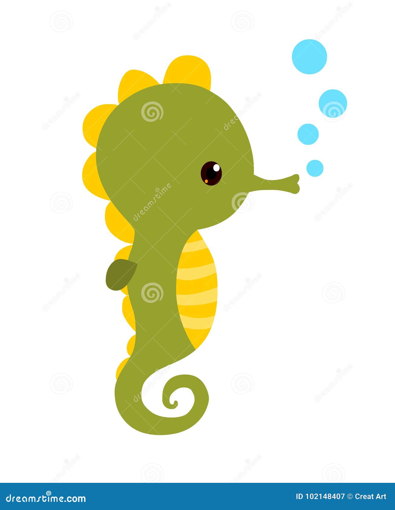 Cartoon sea horse stock illustration. Illustration of horse - 102148407 Cartoon sea horse stock illustration. Illustration of horse - 102148407