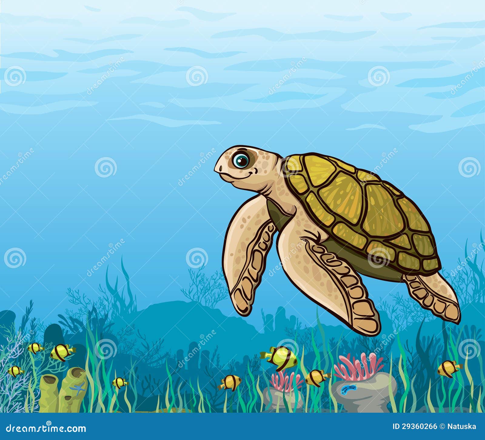 animated sea turtles