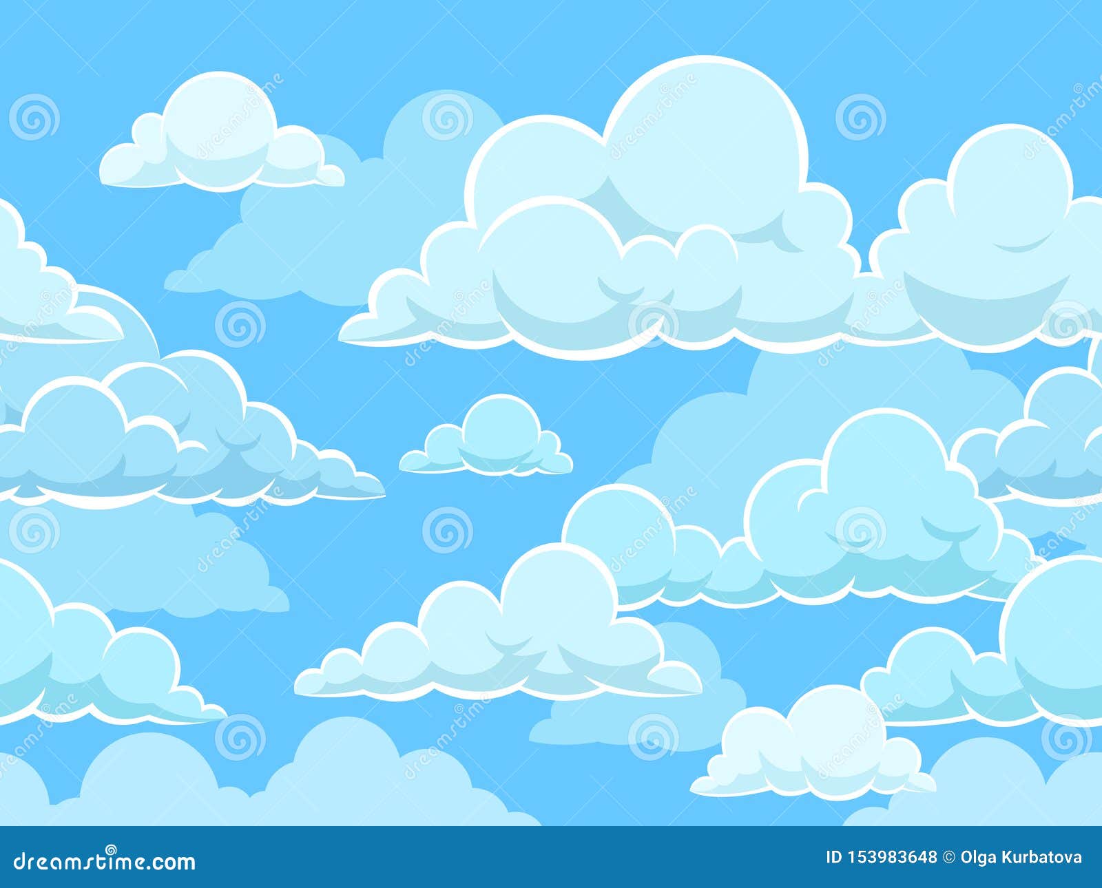 cartoon sky texture