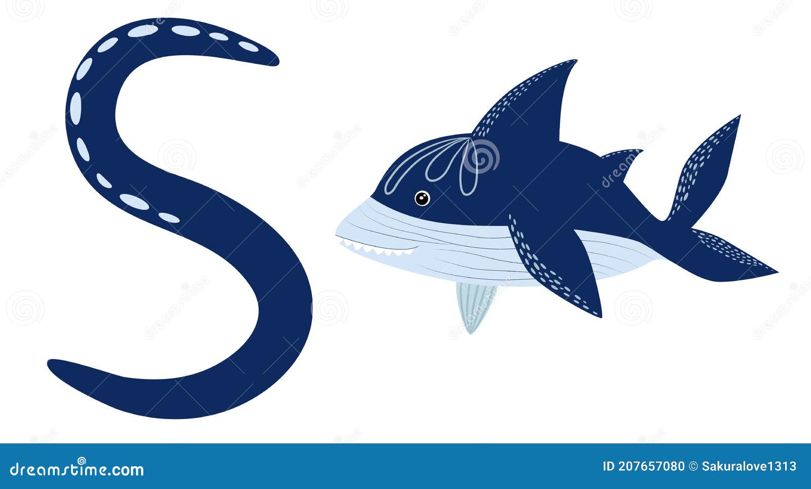 Shark Flashcard Stock Illustrations – 47 Shark Flashcard Stock