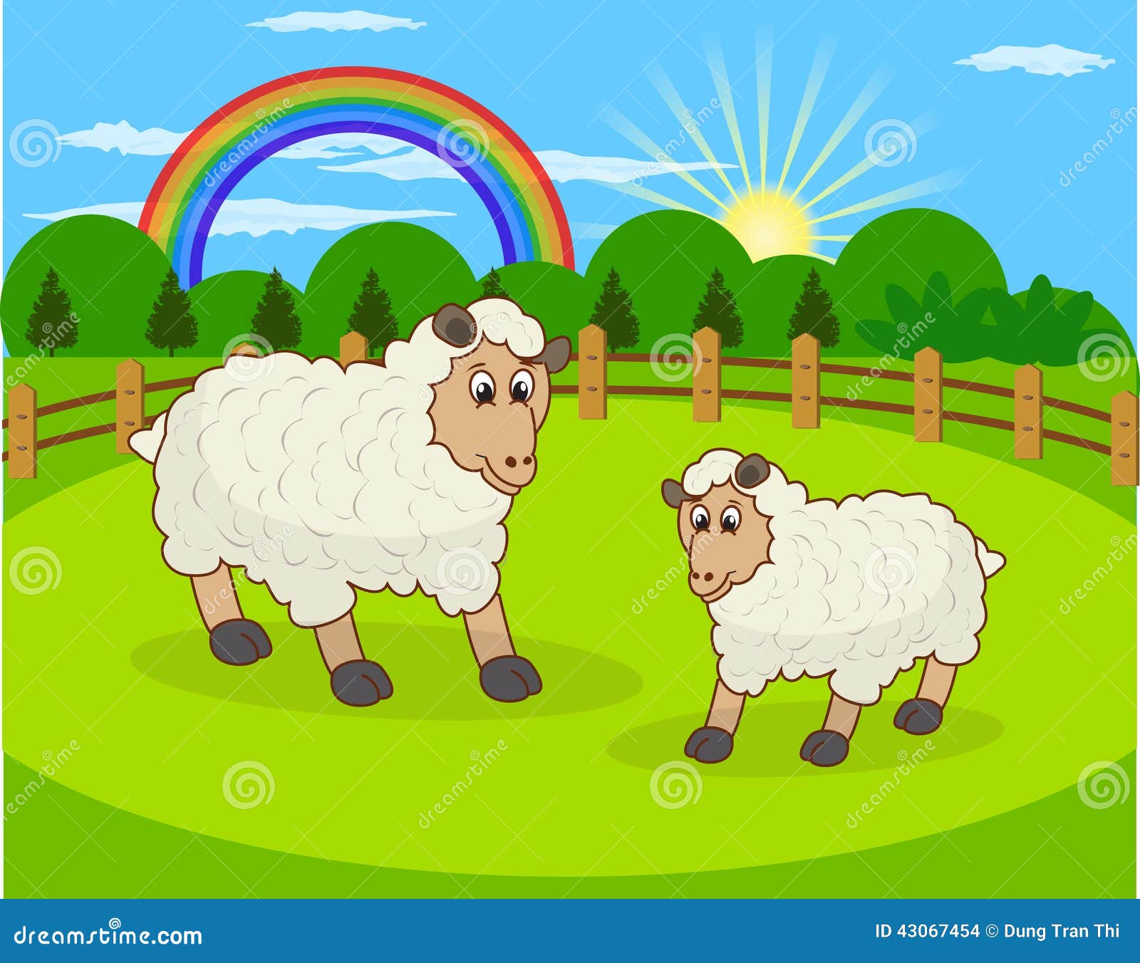 sheep house clipart