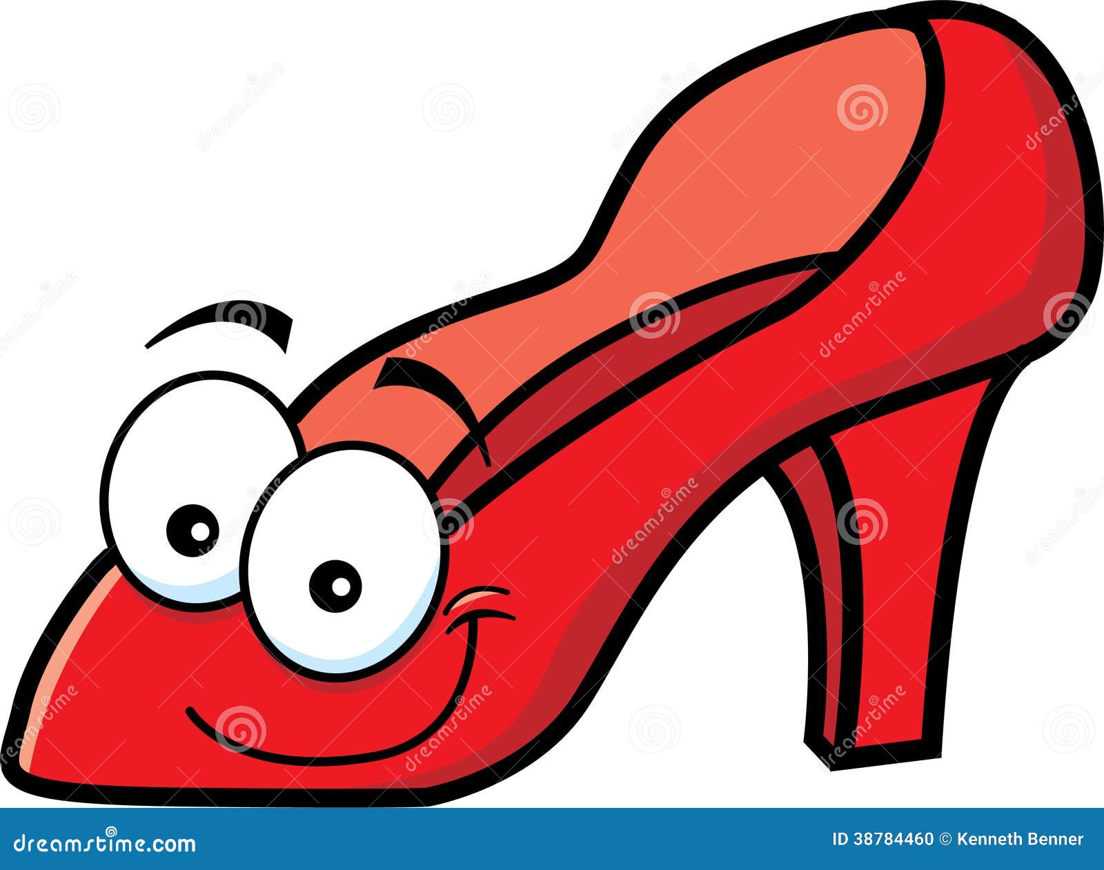 Cartoon Shoe Stock Vector Image 38784460