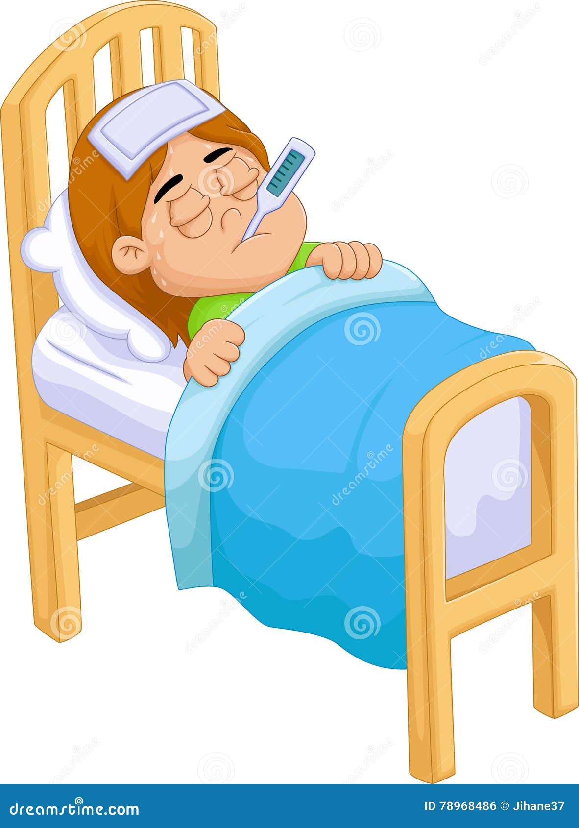 clipart girl in bed - photo #29