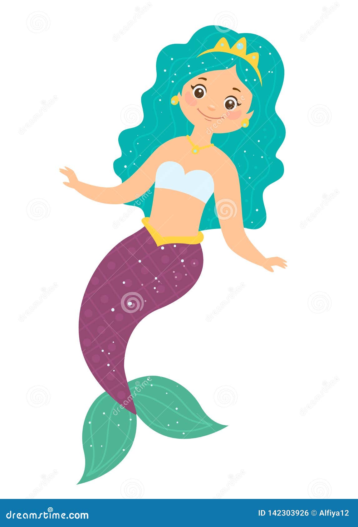 24 Cartoon Pictures Of Mermaids Homecolor Homecolor