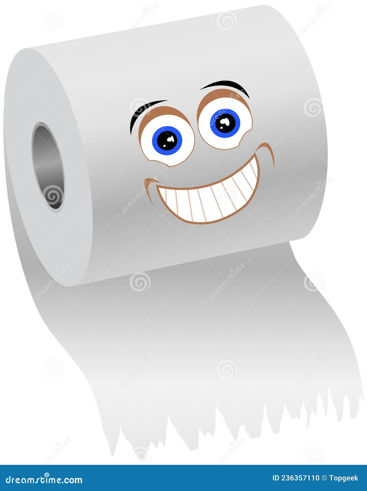 funny toilet paper cartoon