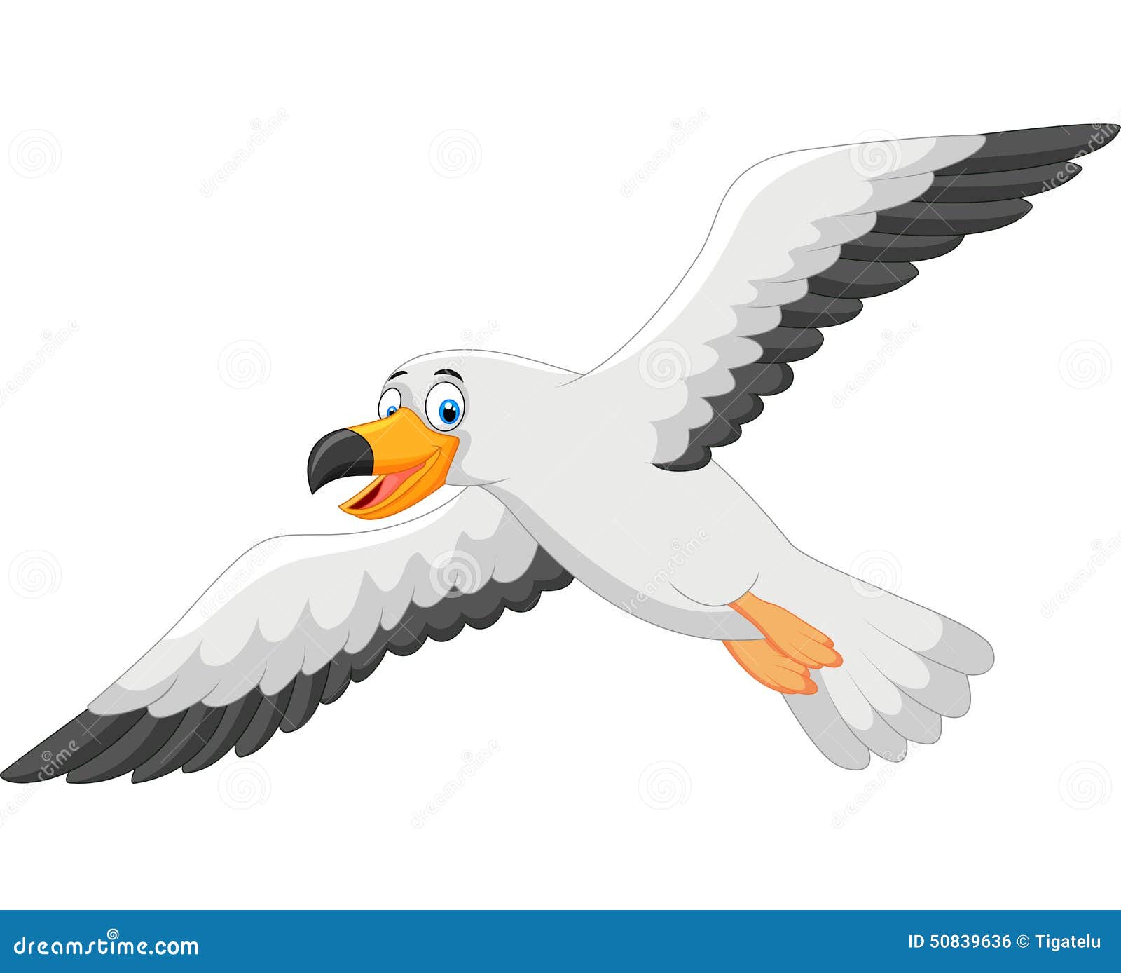 free clip art seagull cartoon - photo #25