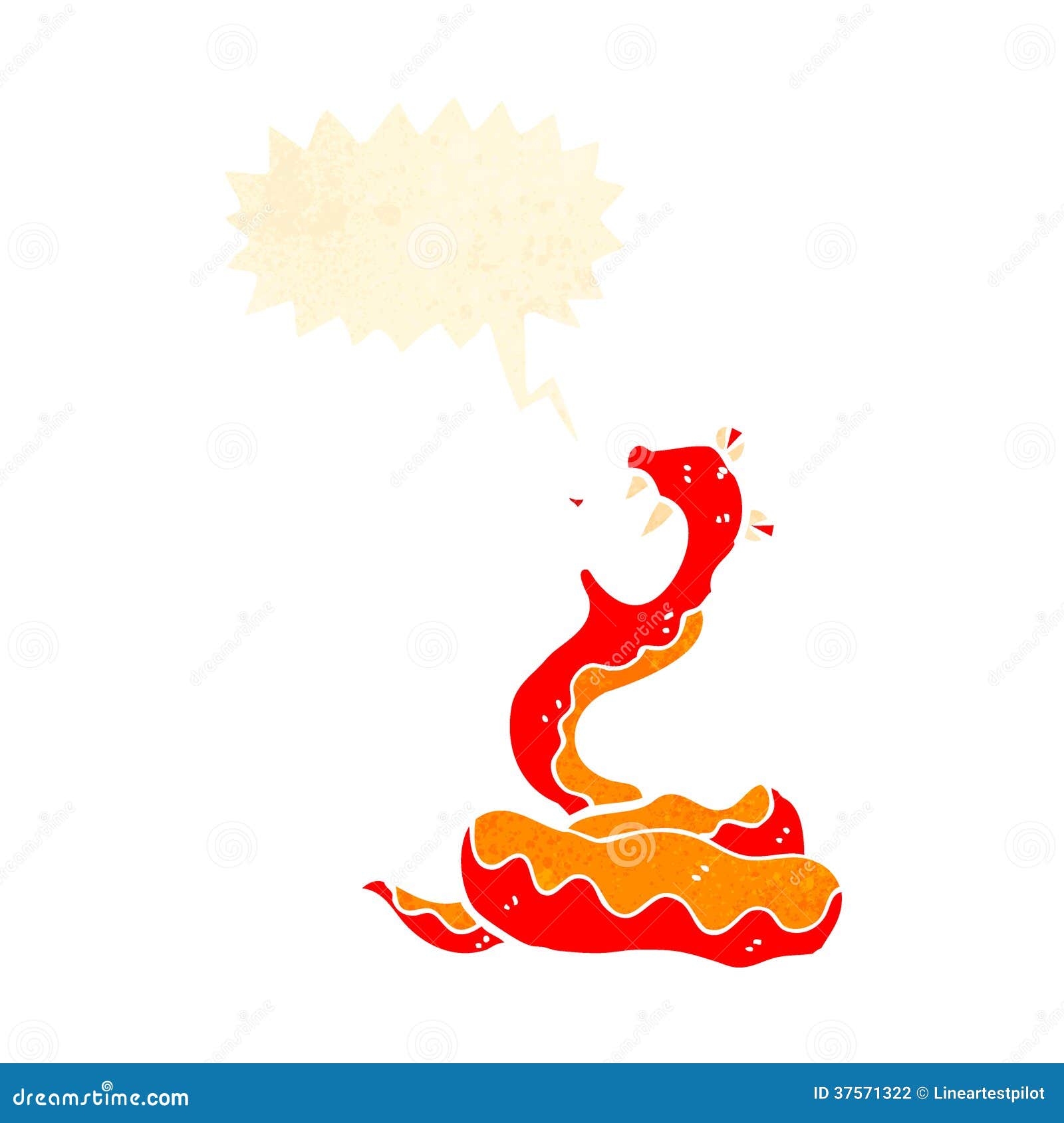 Cartoon snake stock vector. Illustration of snake, quirky - 37571322