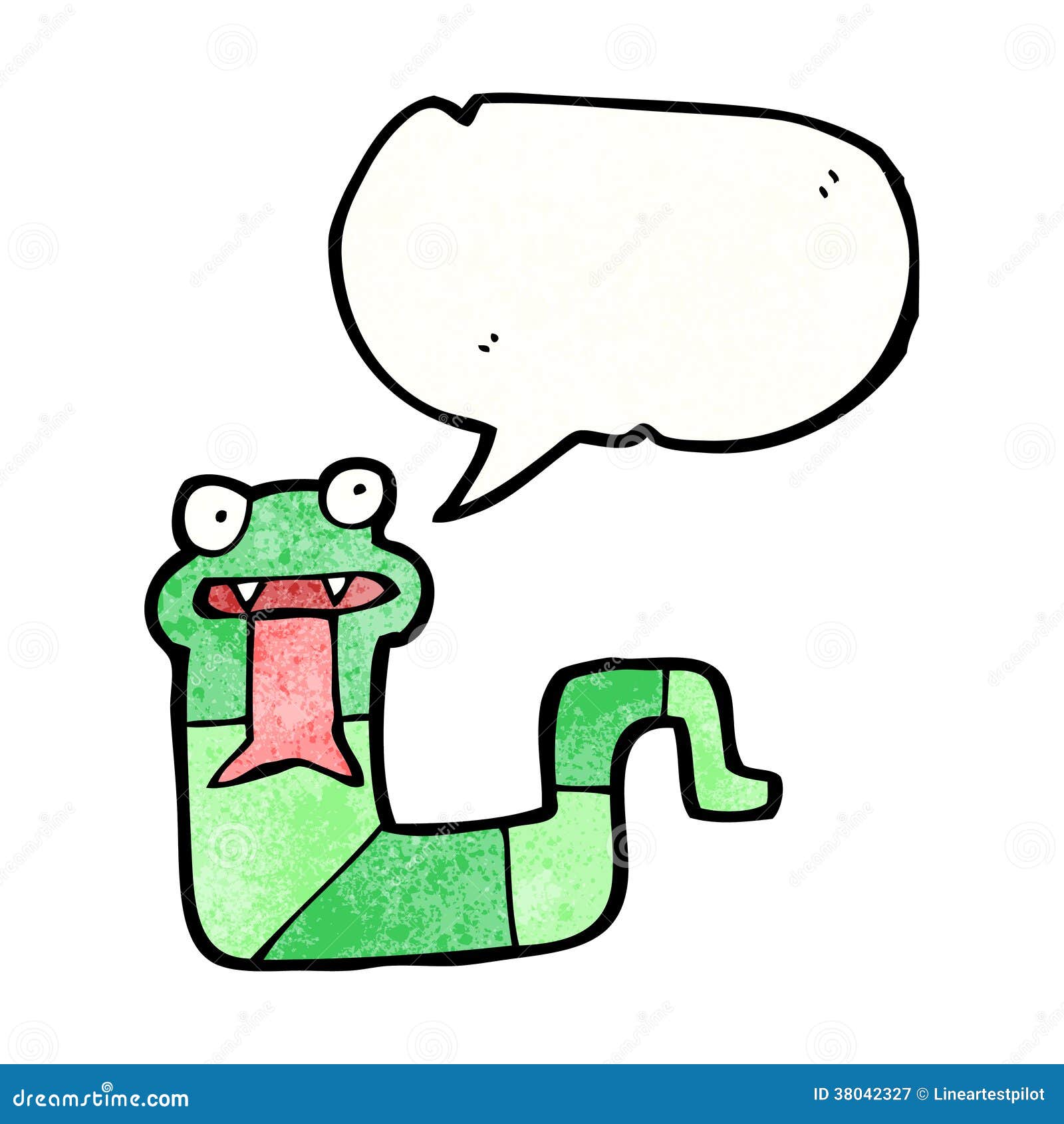 Cartoon snake hissing stock vector. Illustration of silly - 38042327