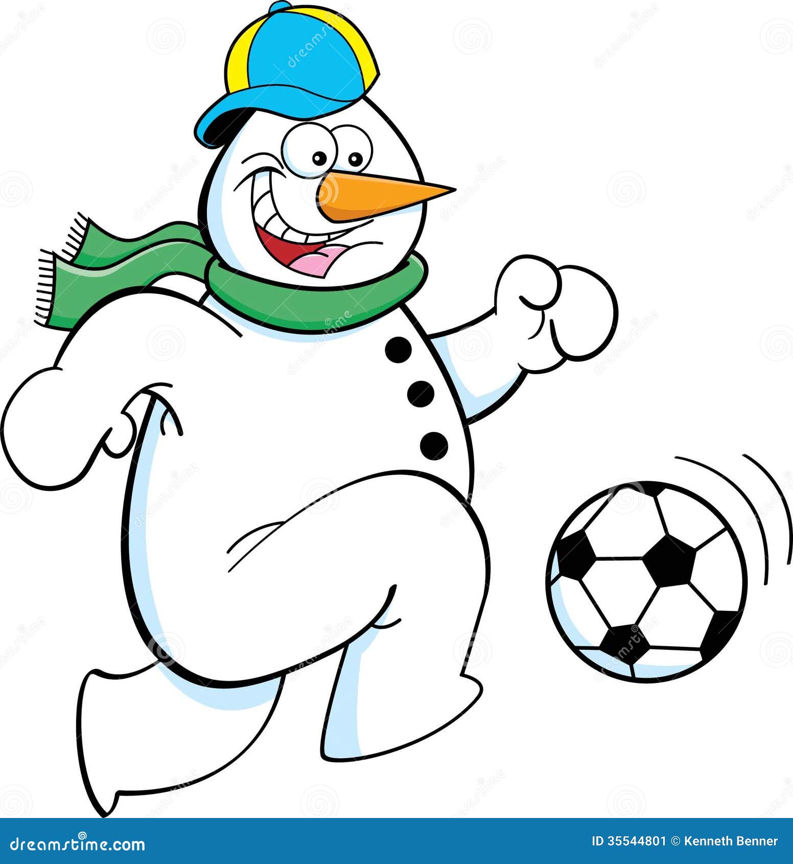 football snowman clipart - photo #1