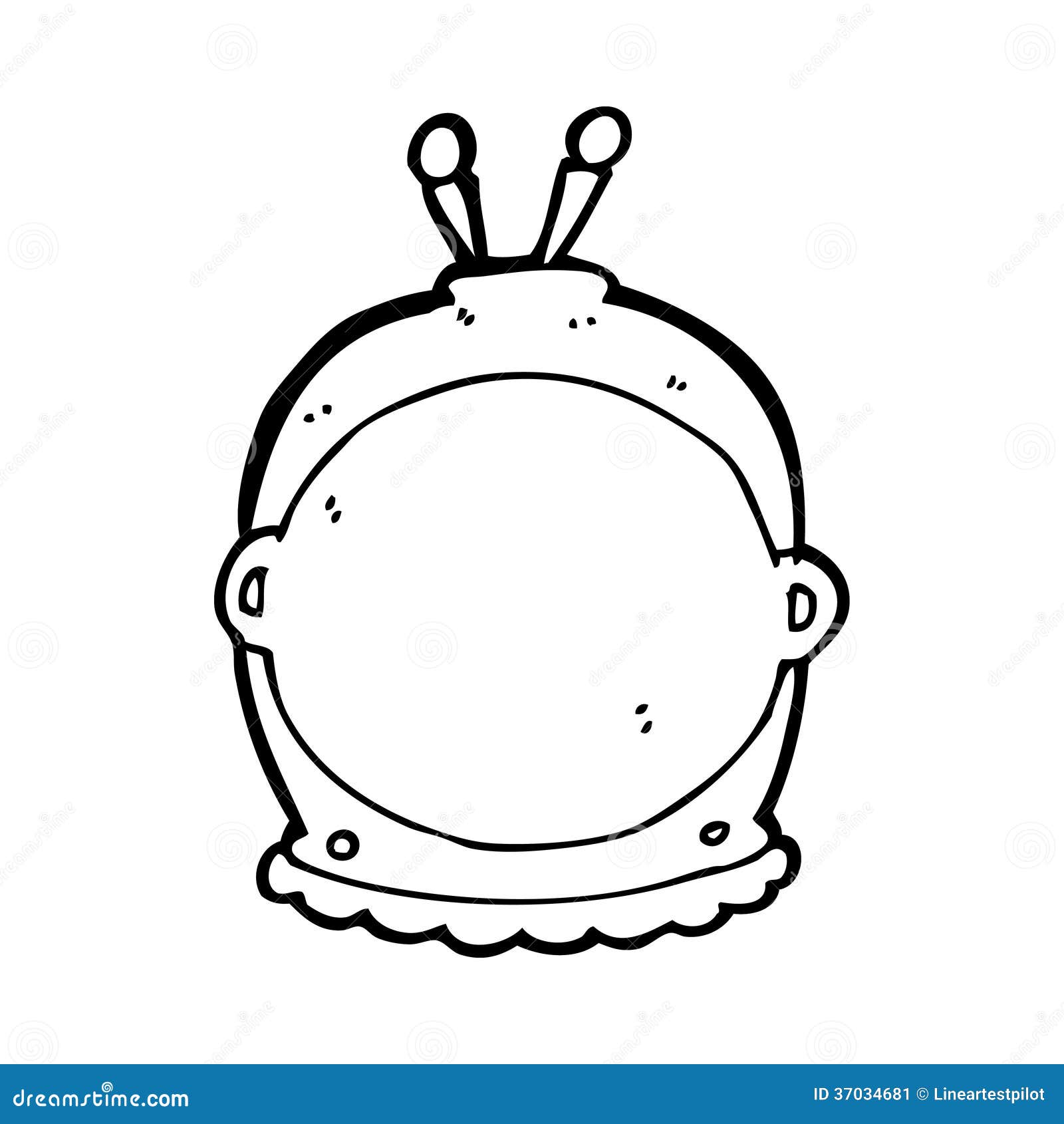 Cartoon space helmet stock illustration. Illustration of retro - 37034681