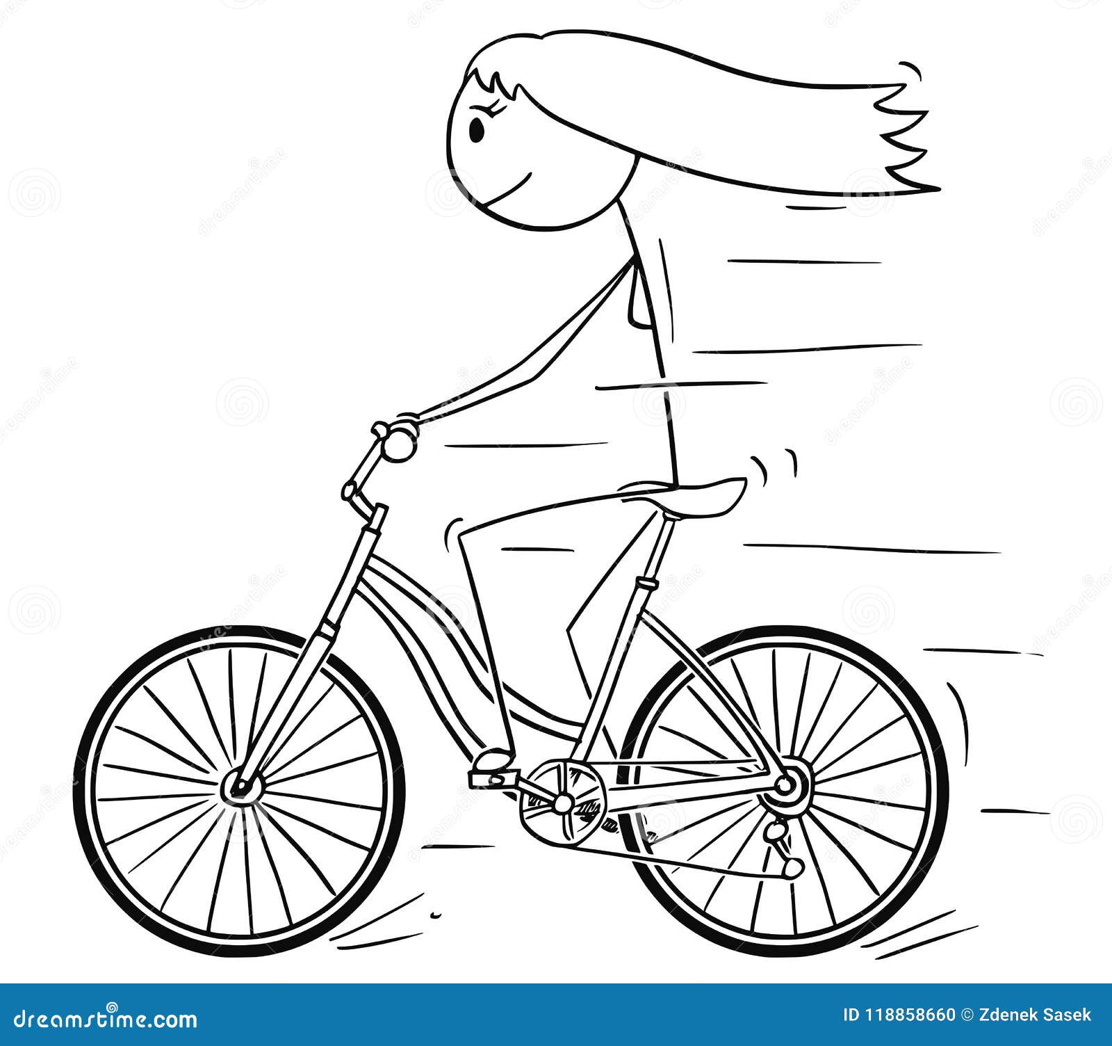 Top 107 Bike Cartoon Drawing 