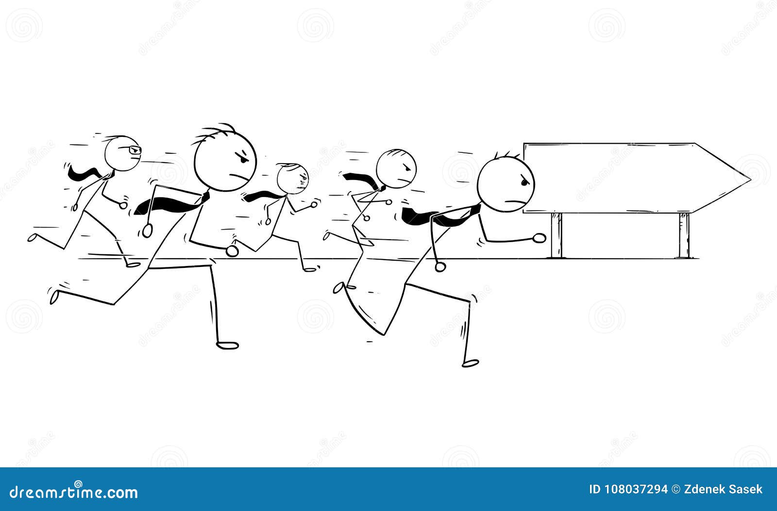 Conceptual Cartoon of Competition in Business Stock Vector - Illustration of achievement, opportunity: 108037294 Conceptual Cartoon of Competition in Business Stock Vector - Illustration of achievement, opportunity: 108037294
