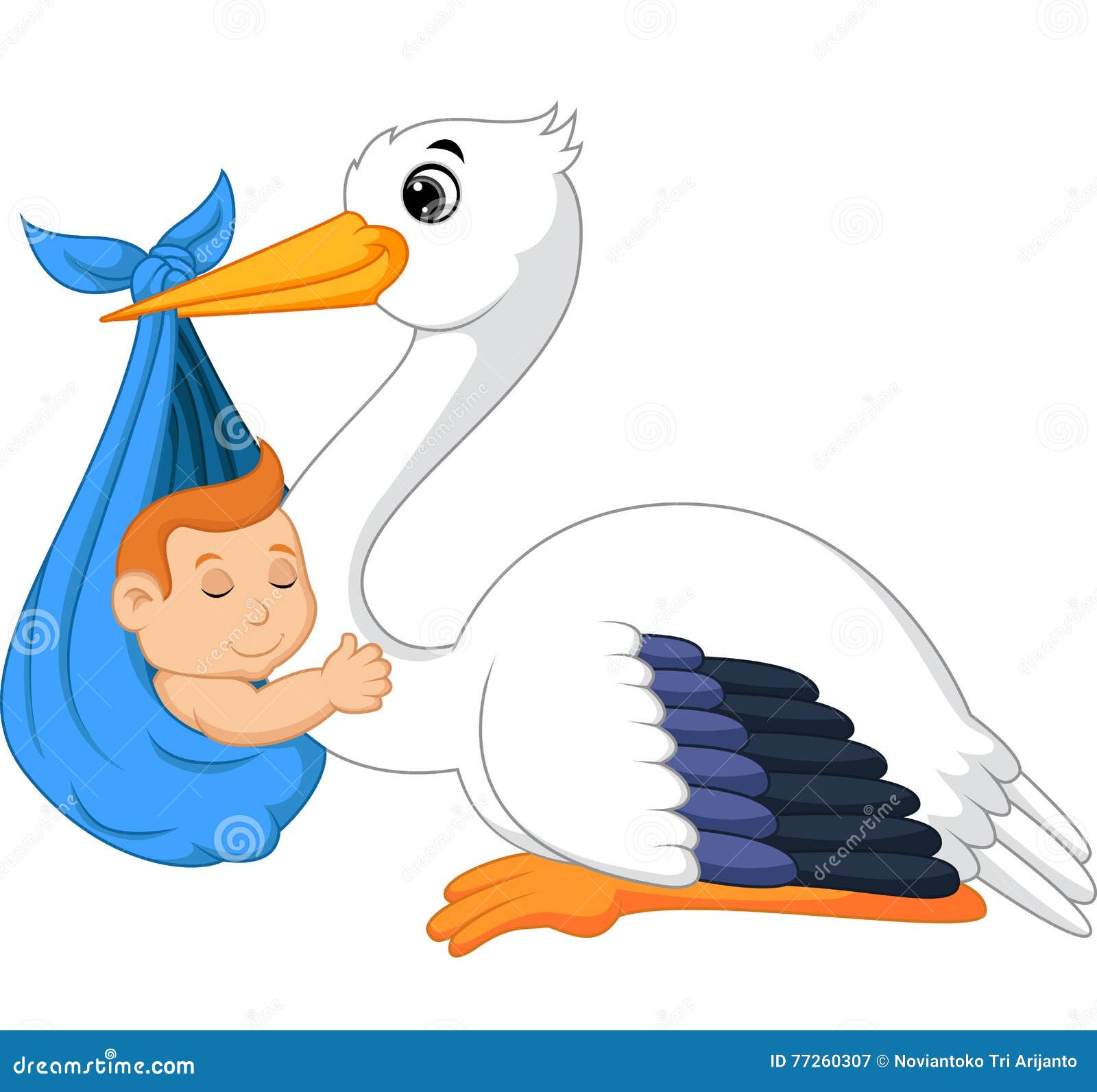 Cartoon Stork Carrying Baby Stock Vector - Illustration of bird, child: 77260307 Cartoon Stork Carrying Baby Stock Vector - Illustration of bird, child: 77260307