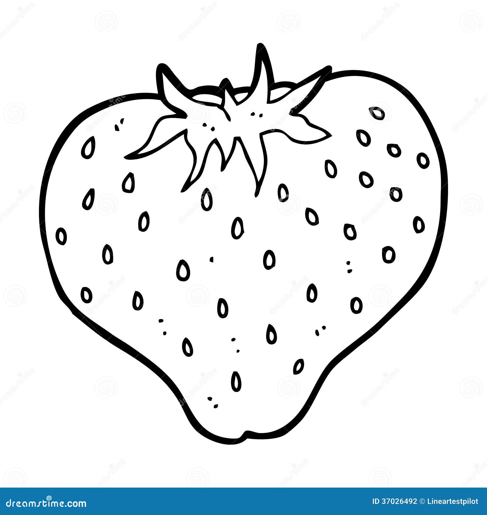 clipart strawberry black and white - photo #12