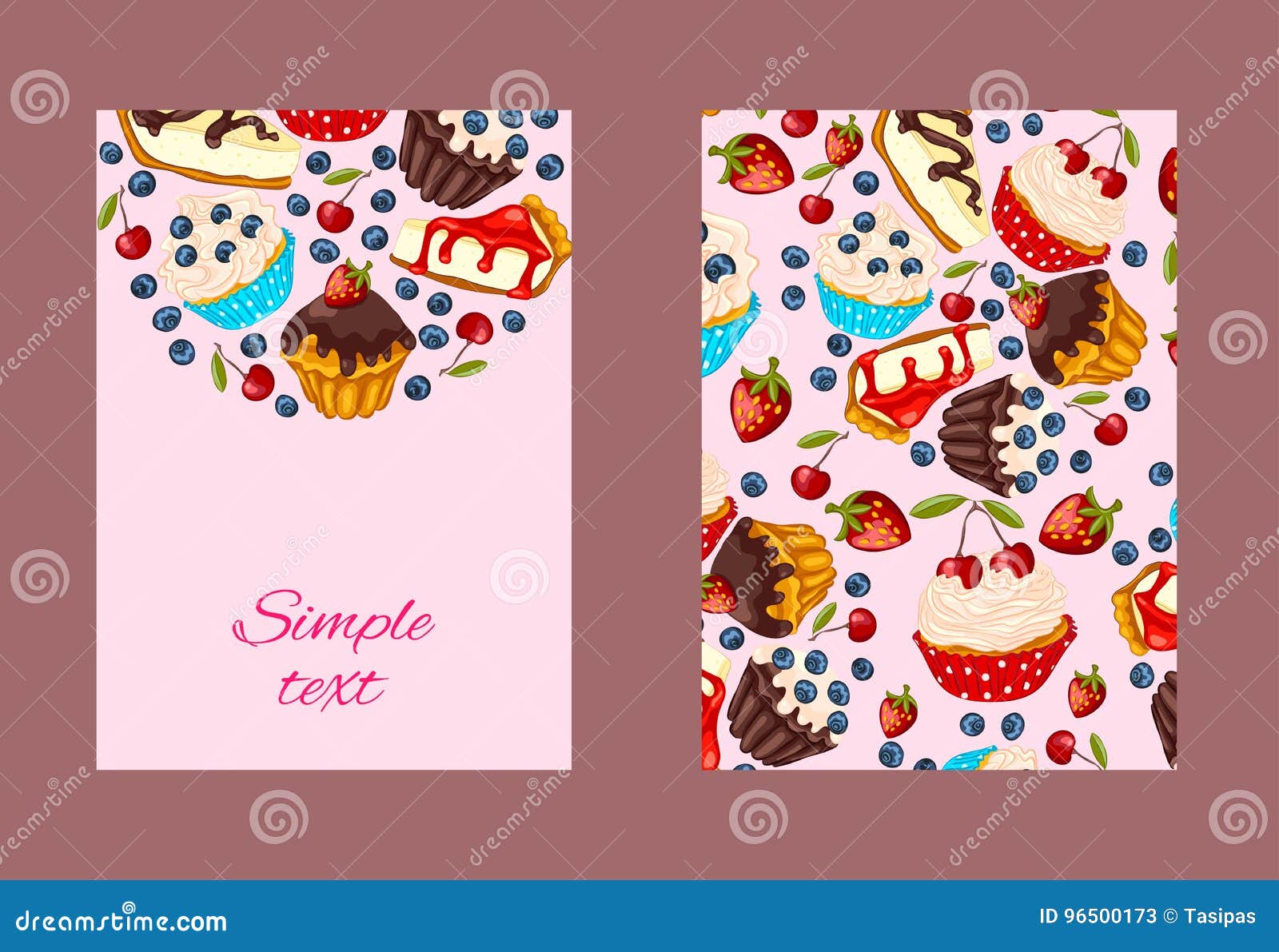 Cartoon Style Restaurant or Cafe Menu Design. Stock Vector - Illustration  of background, design: 96500173