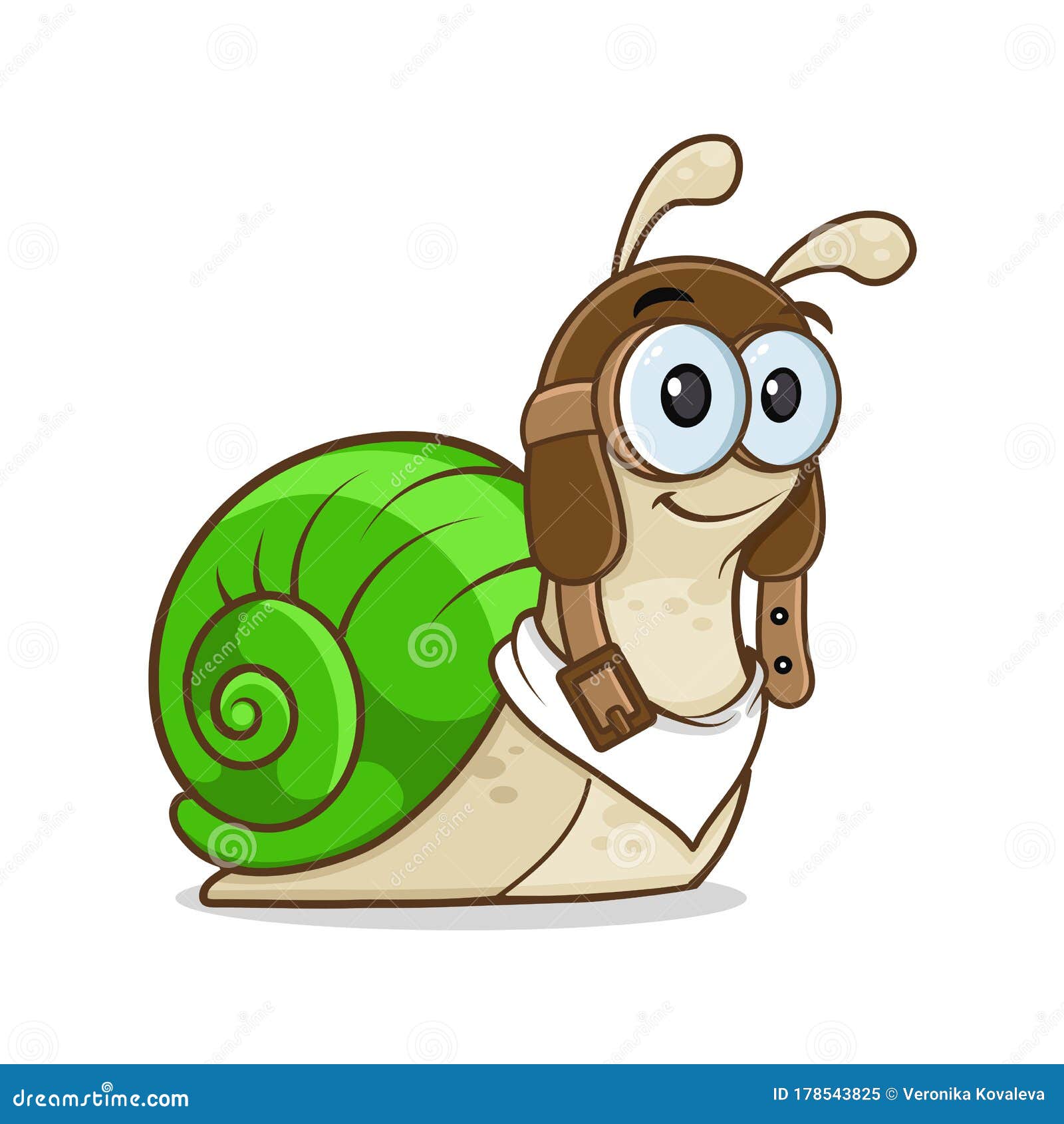 Cartoon style snail stock vector. Illustration of character - 178543825 Cartoon style snail stock vector. Illustration of character - 178543825