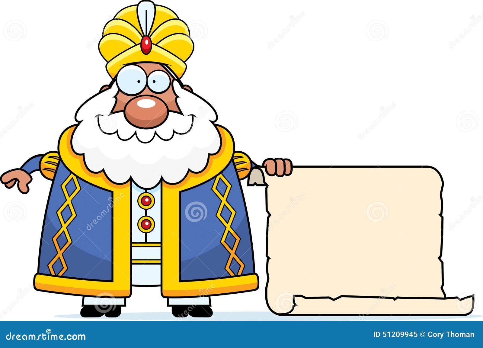 Cartoon Sultan Sign stock vector. Illustration of sultan - 51209945