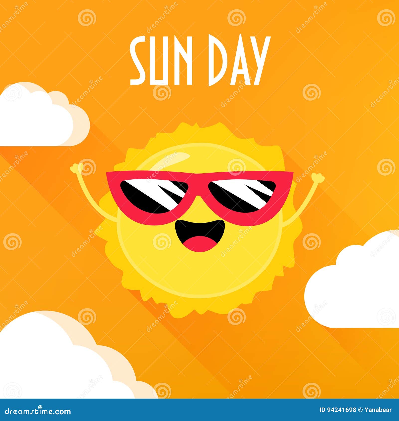 Sun with sunglasses bright icon Royalty Free Vector Image