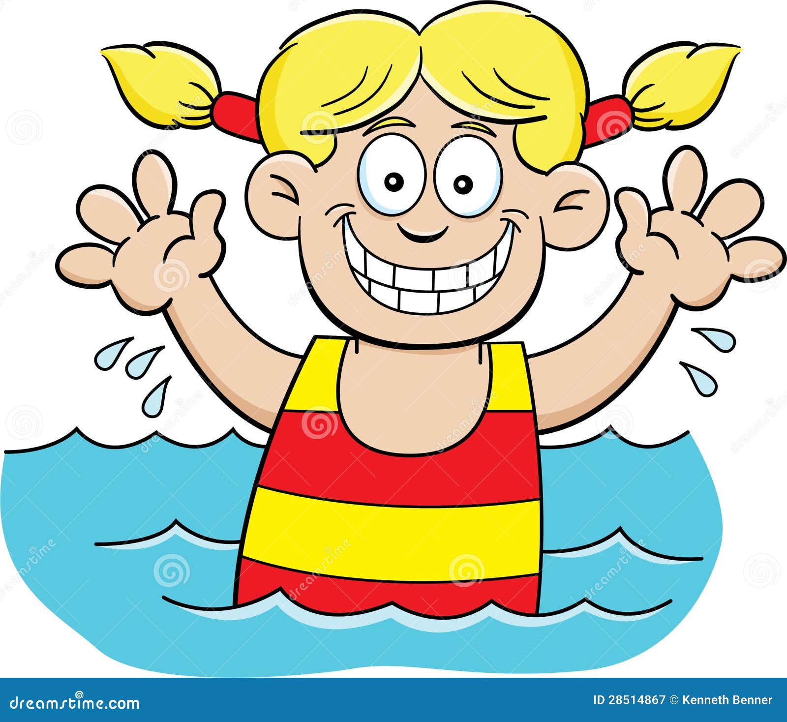 funny swimming clipart - photo #41
