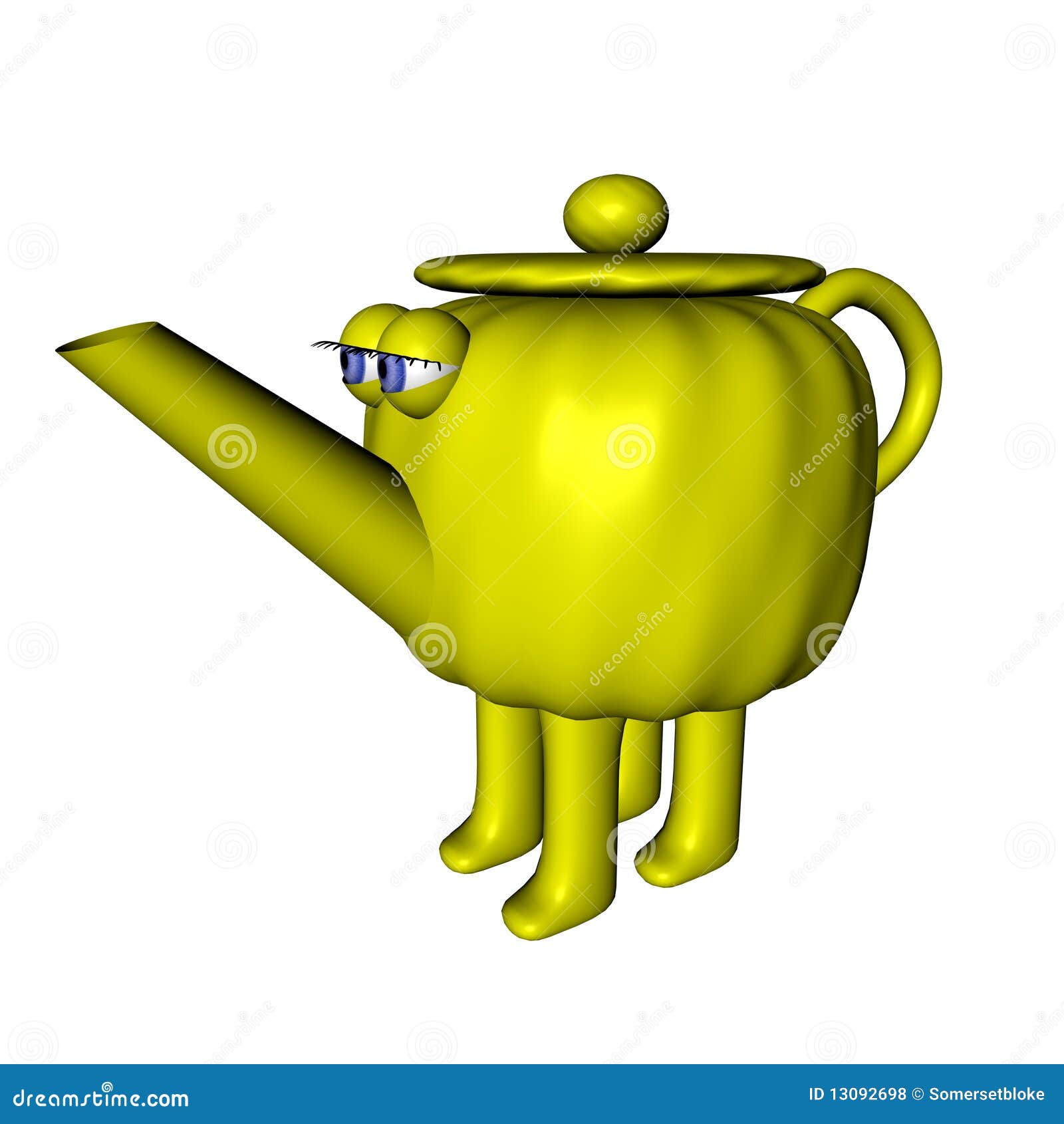Cartoon Teapot Royalty Free Stock Photos  Image: 13092698