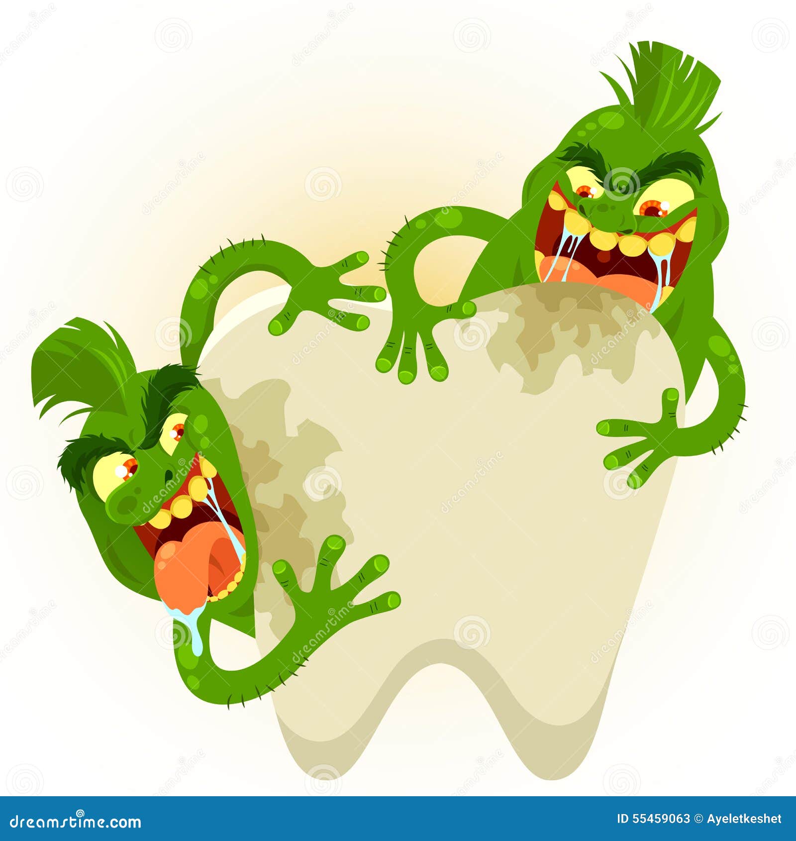 Cartoon tooth germs stock vector. Illustration of bacteria - 55459063 Cartoon tooth germs stock vector. Illustration of bacteria - 55459063