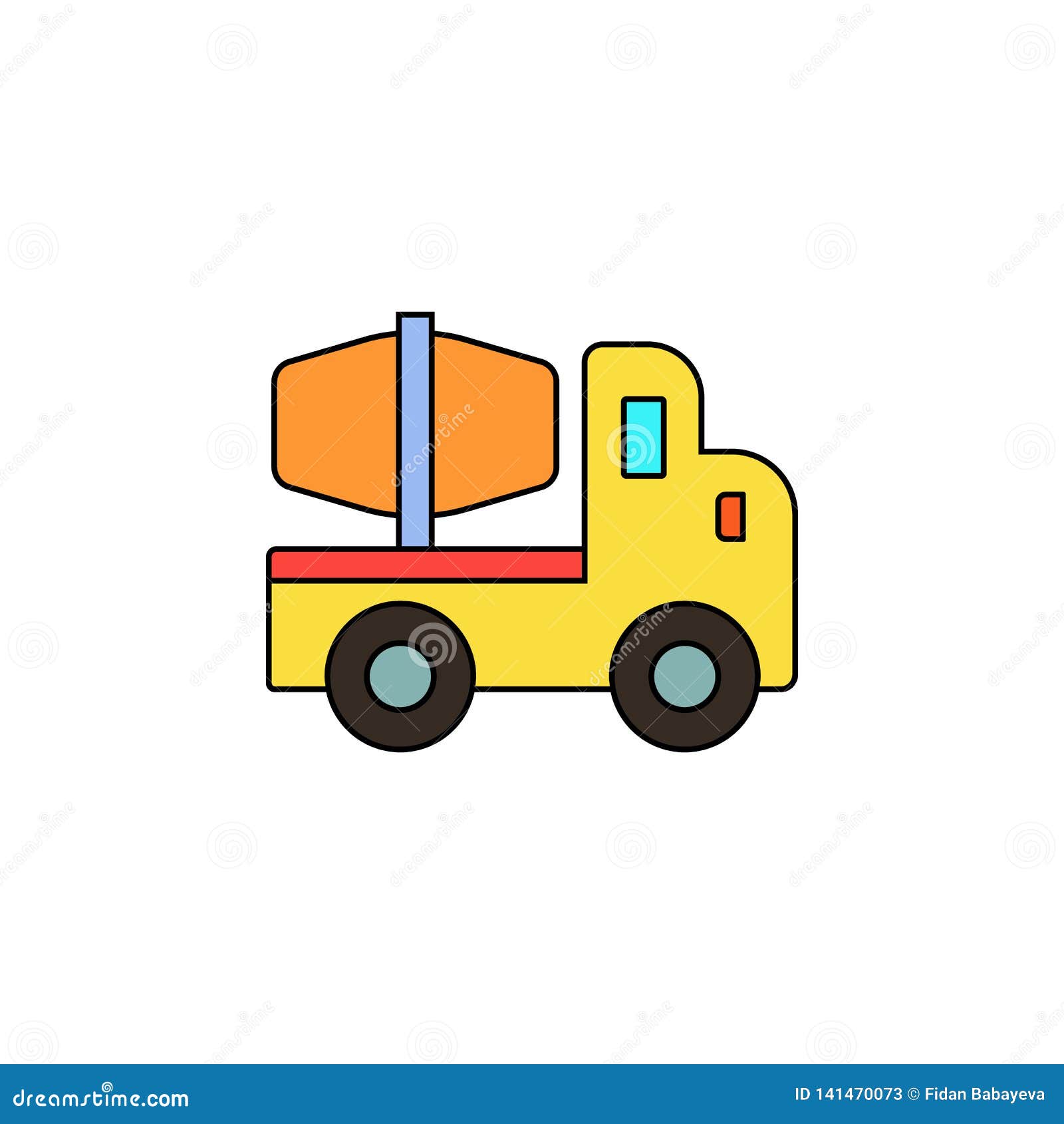 Cartoon Truck Toy Colored Icon. Signs and Symbols Can Be Used for Web, Logo, Mobile App, UI, UX Stock Vector - Illustration of funny, color: 141470073 Cartoon Truck Toy Colored Icon. Signs and Symbols Can Be Used for Web, Logo, Mobile App, UI, UX Stock Vector - Illustration of funny, color: 141470073