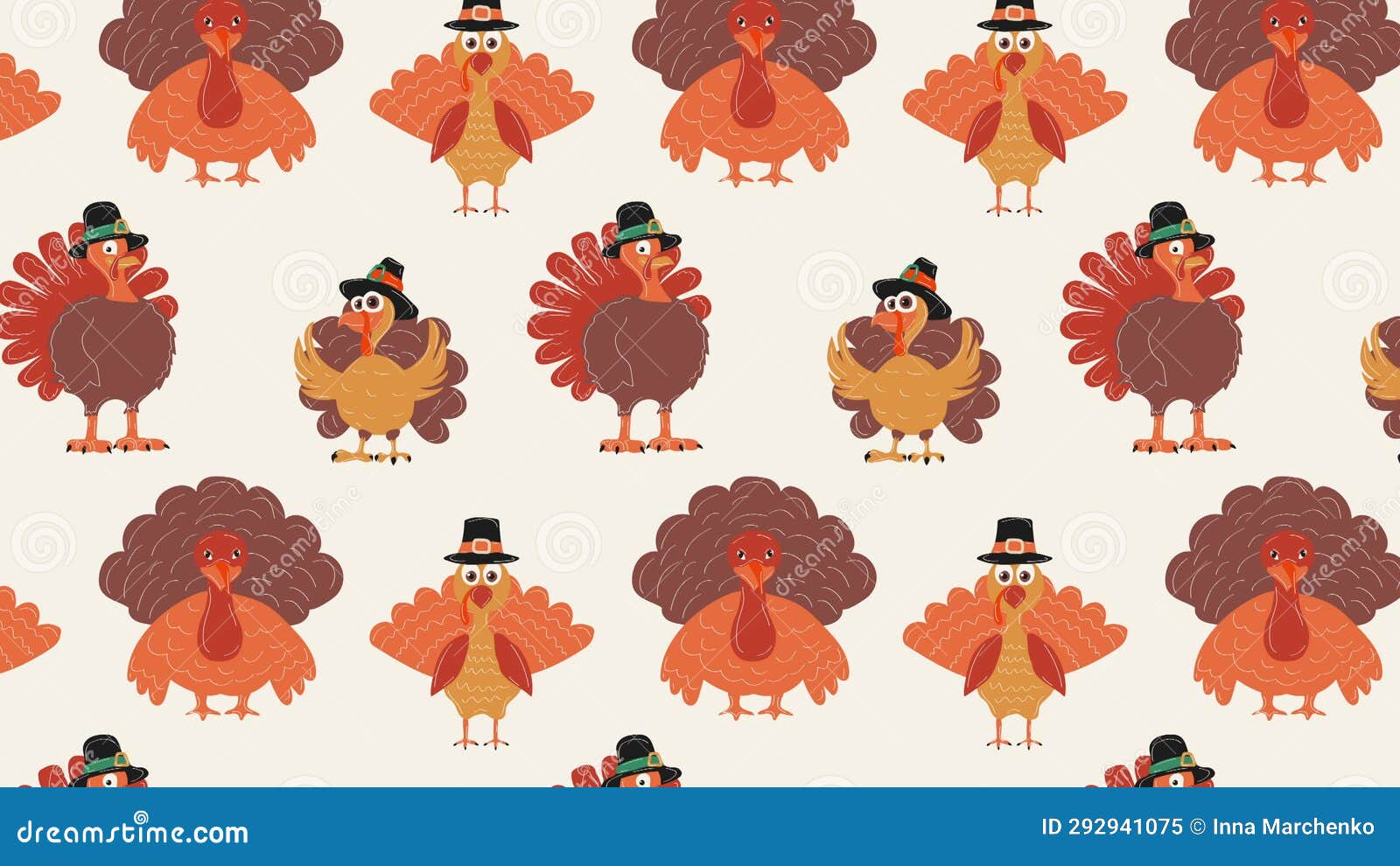 Cartoon Turkey in a Pilgrim Hat Animation Loop Background. Stock Video ...