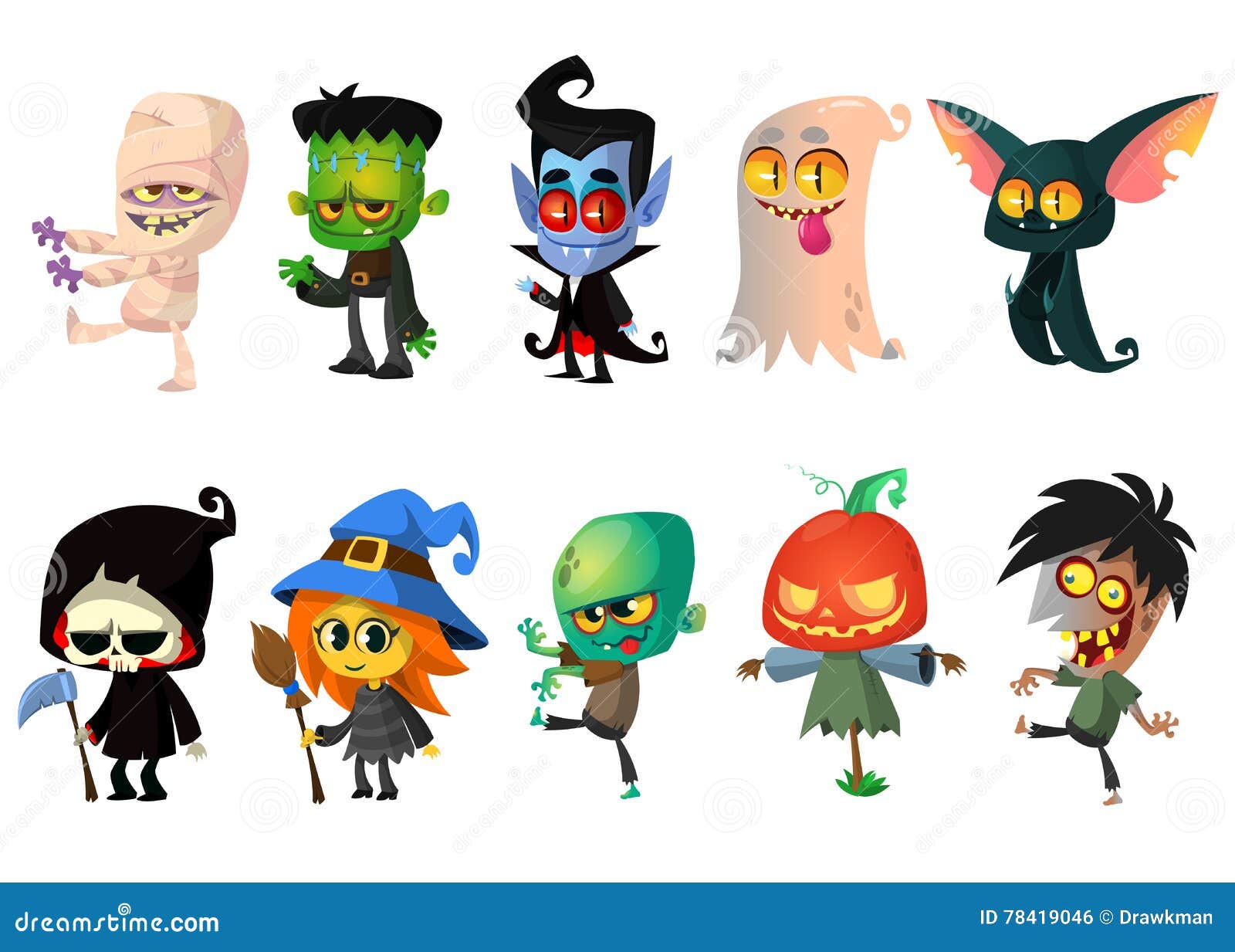 Halloween Monsters Stock Illustrations – 11,308 Halloween Monsters Stock  Illustrations, Vectors & Clipart - Dreamstime