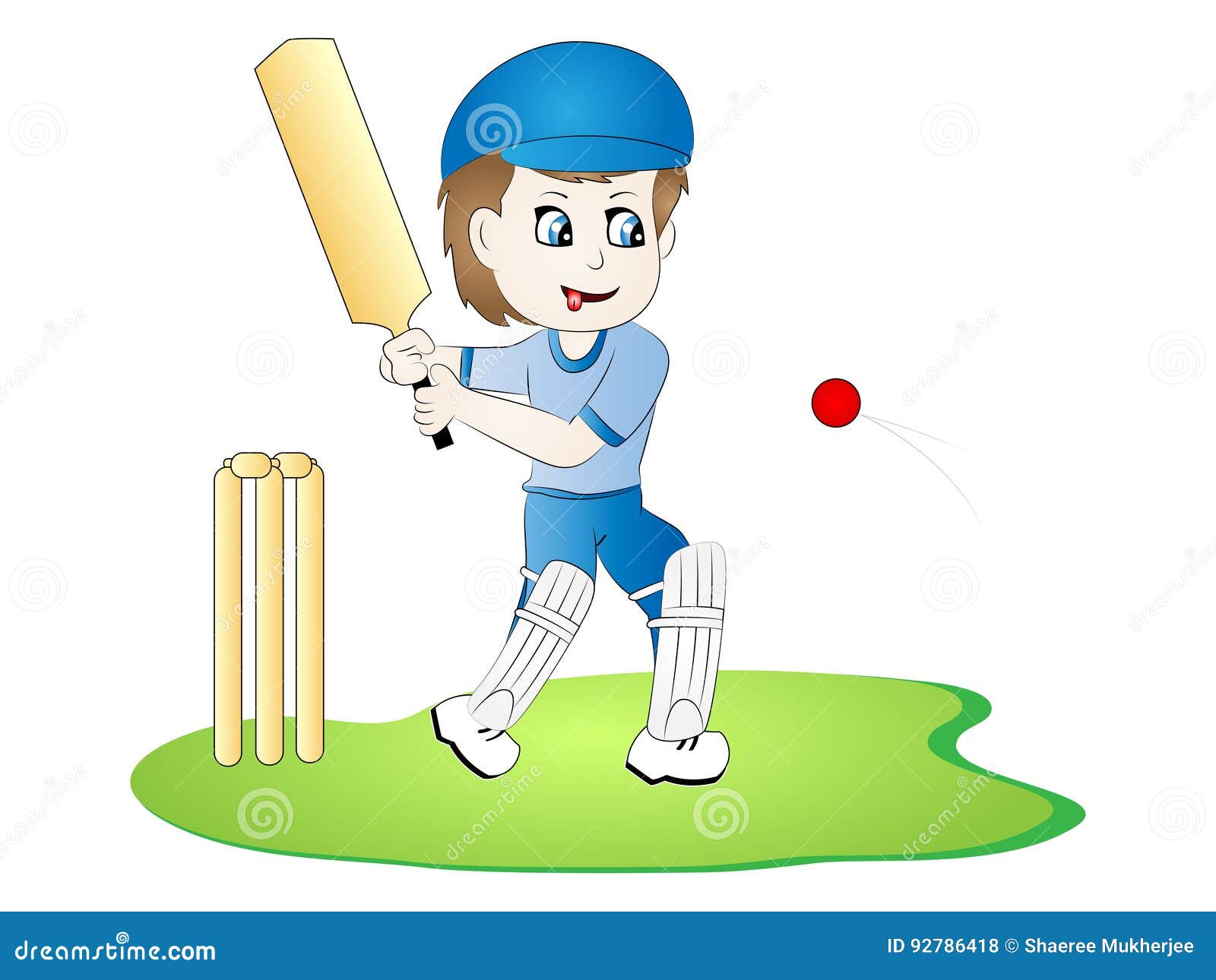 Cartoon Vector Cricketer Batsman Stock Vector - Illustration of clipart, player: 92786418 Cartoon Vector Cricketer Batsman Stock Vector - Illustration of clipart, player: 92786418