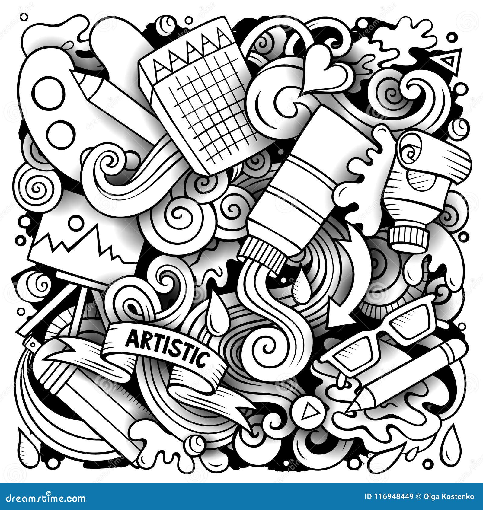 Cartoon Vector Doodles Art and Design Illustration Stock Vector - Illustration of creation, doodles: 116948449 Cartoon Vector Doodles Art and Design Illustration Stock Vector - Illustration of creation, doodles: 116948449