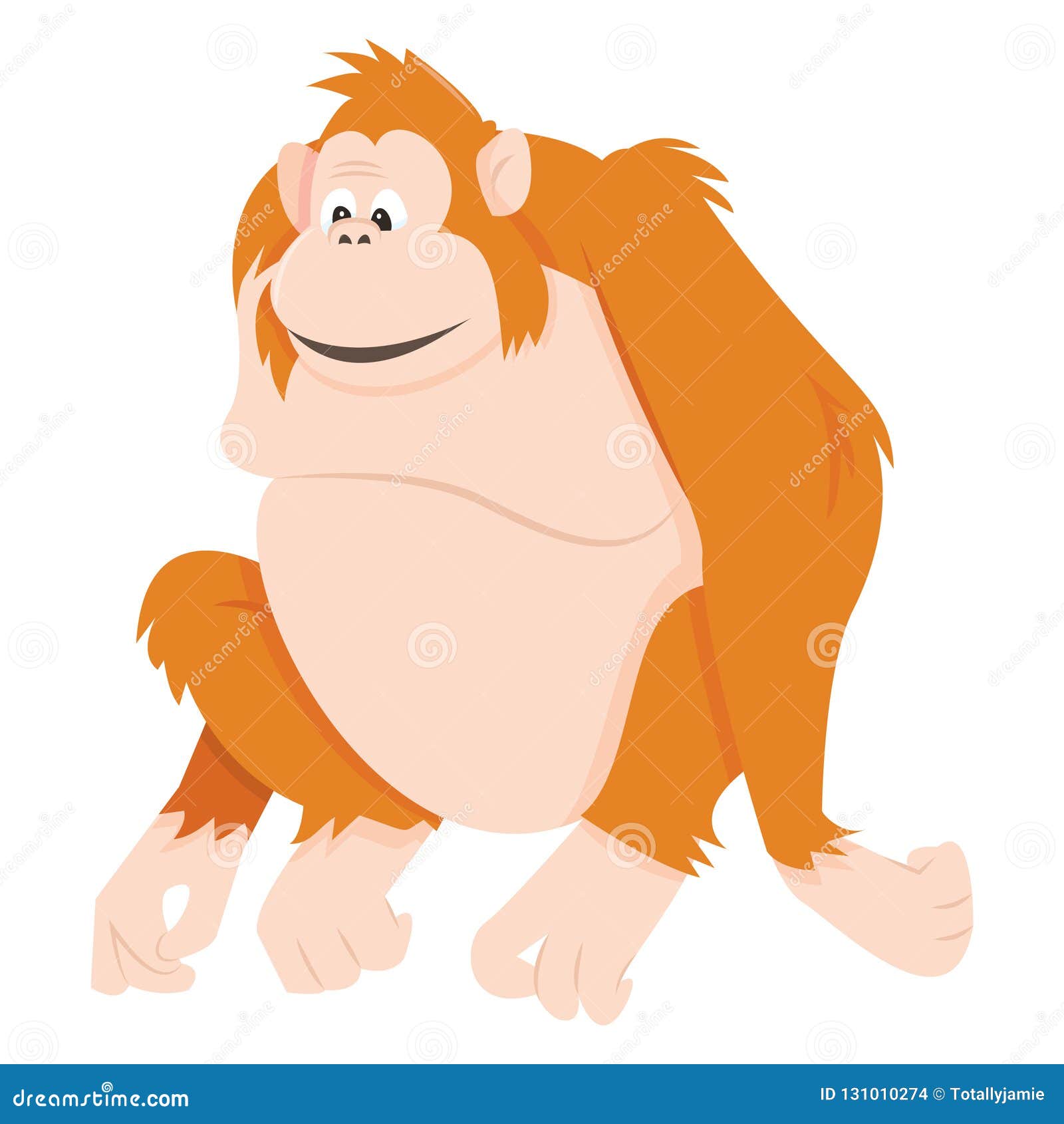 Cartoon Orang Utan Sitting Down Stock Vector - Illustration of animal, smiling: 131010274 Cartoon Orang Utan Sitting Down Stock Vector - Illustration of animal, smiling: 131010274